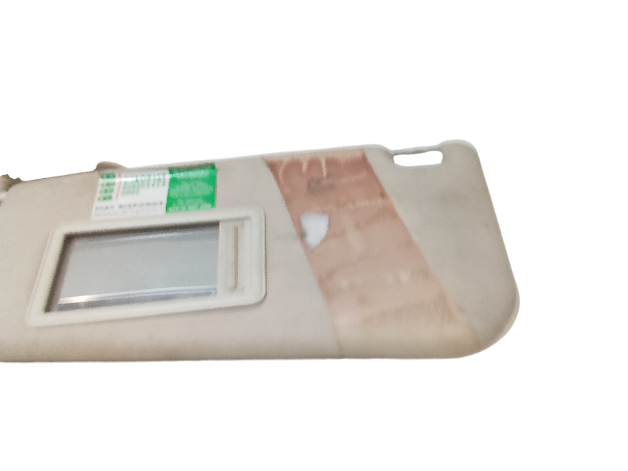 Parasole aletta anteriore Lato Guida per Fiat Grande Punto 1 Serie (2005 - 2008)