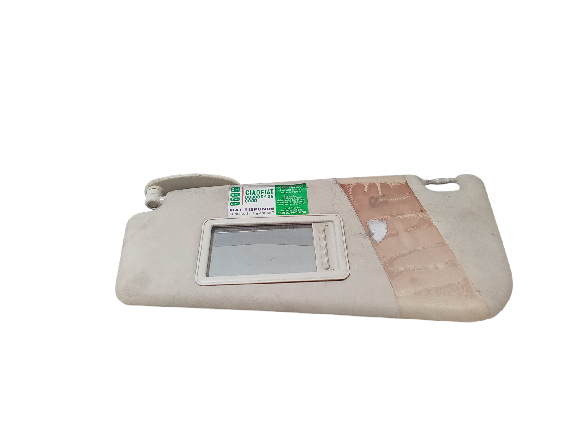 Parasole aletta anteriore Lato Guida per Fiat Grande Punto 1 Serie (2005 - 2008)