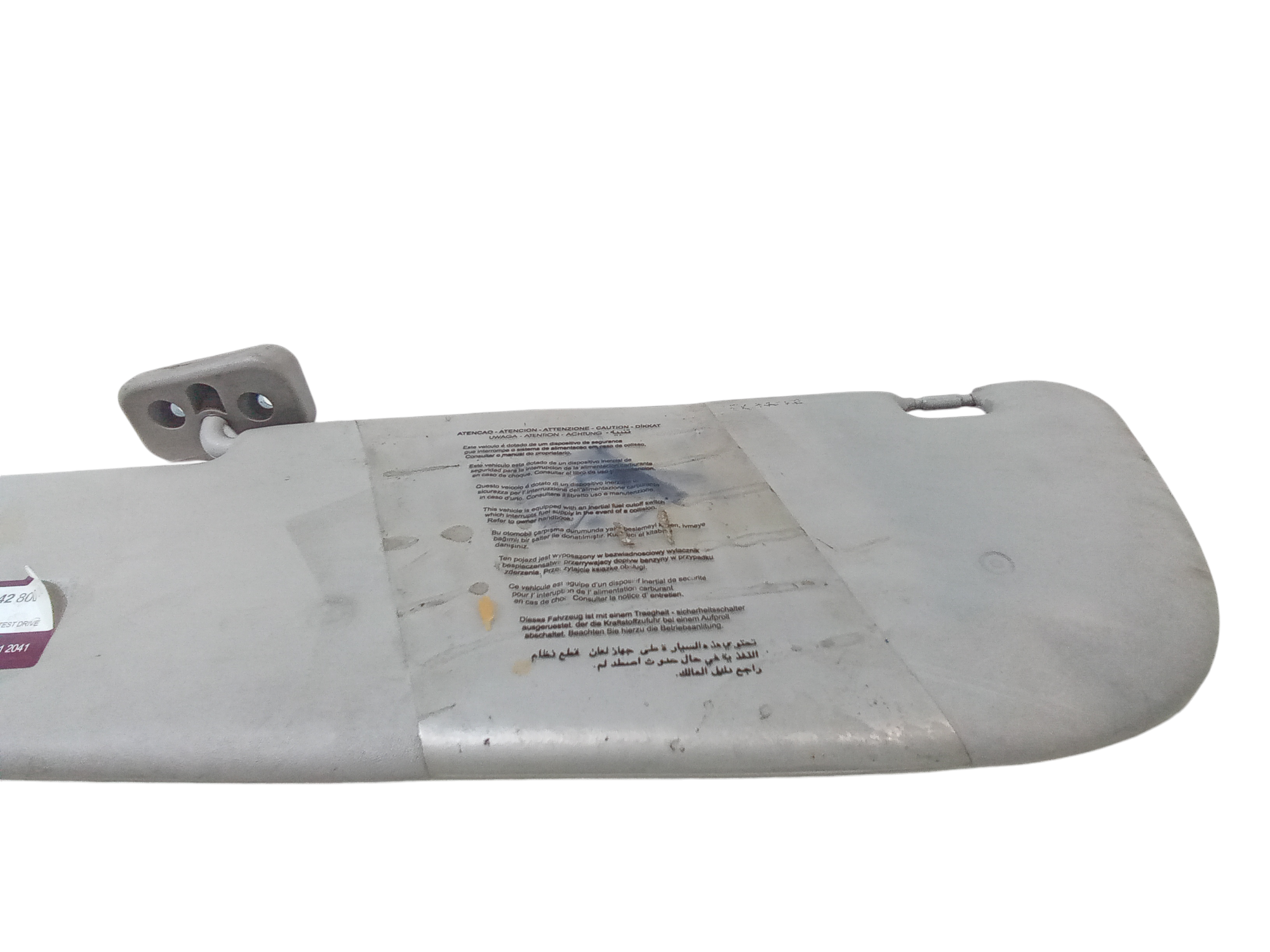 Parasole aletta anteriore Lato Guida per Fiat Dobl Serie (09>) (2009 - In produzione)