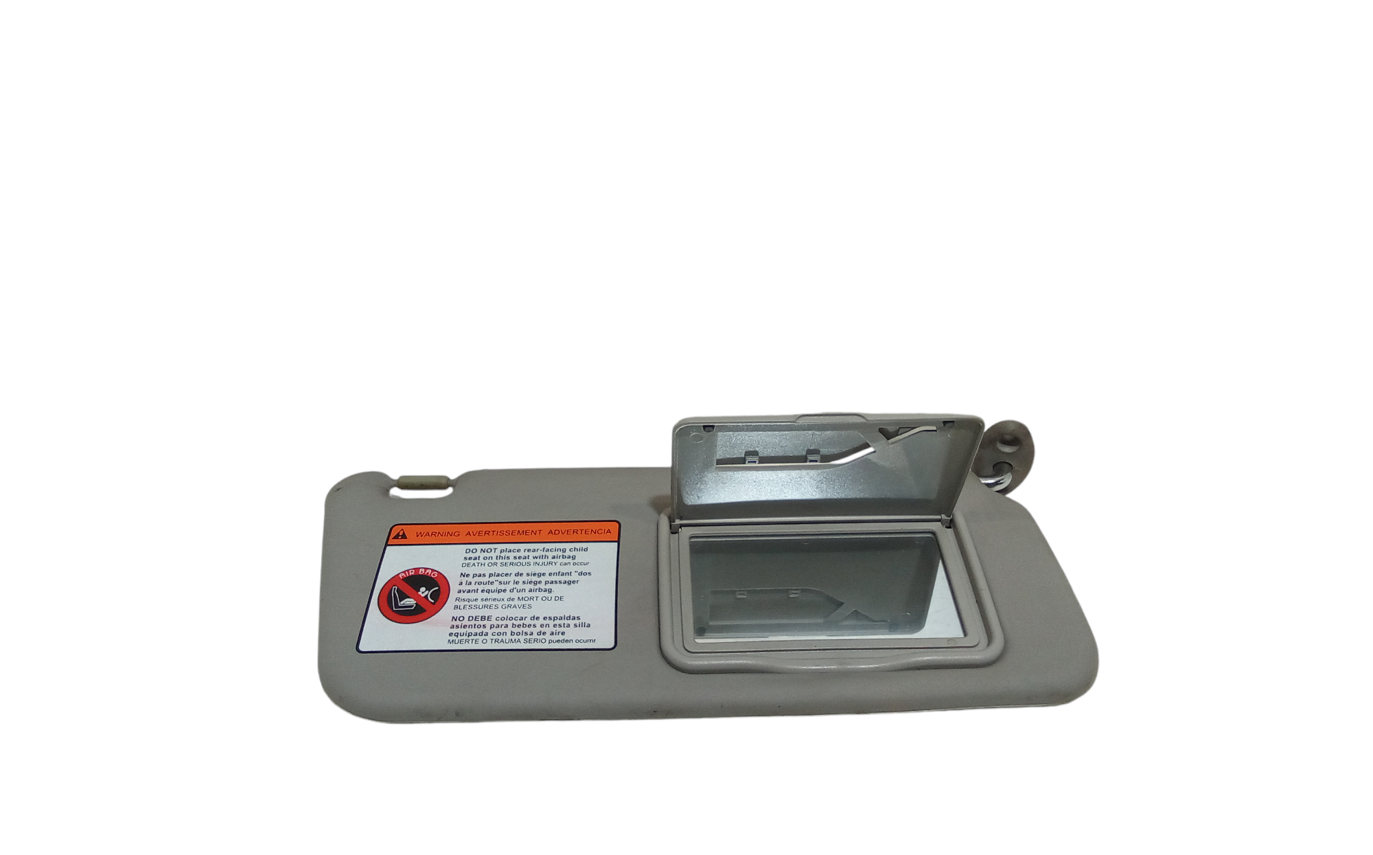 Parasole aletta Lato Passeggero per Chevrolet Matiz 4 Serie (2007 - 2010)