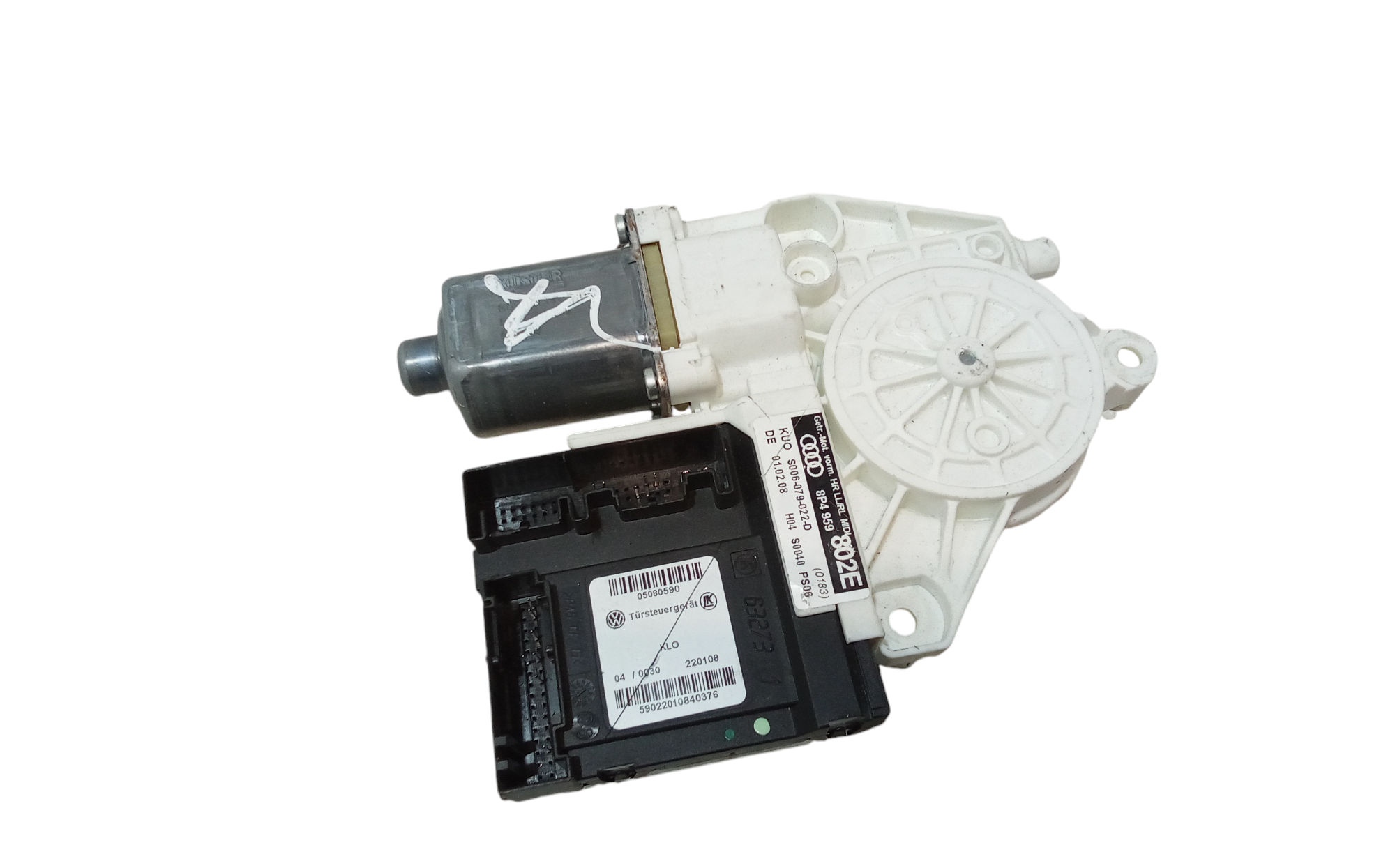 Motorino Alzavetro posteriore destra per Audi A3 Serie (8p1) (08>12) (2008 - 2012)