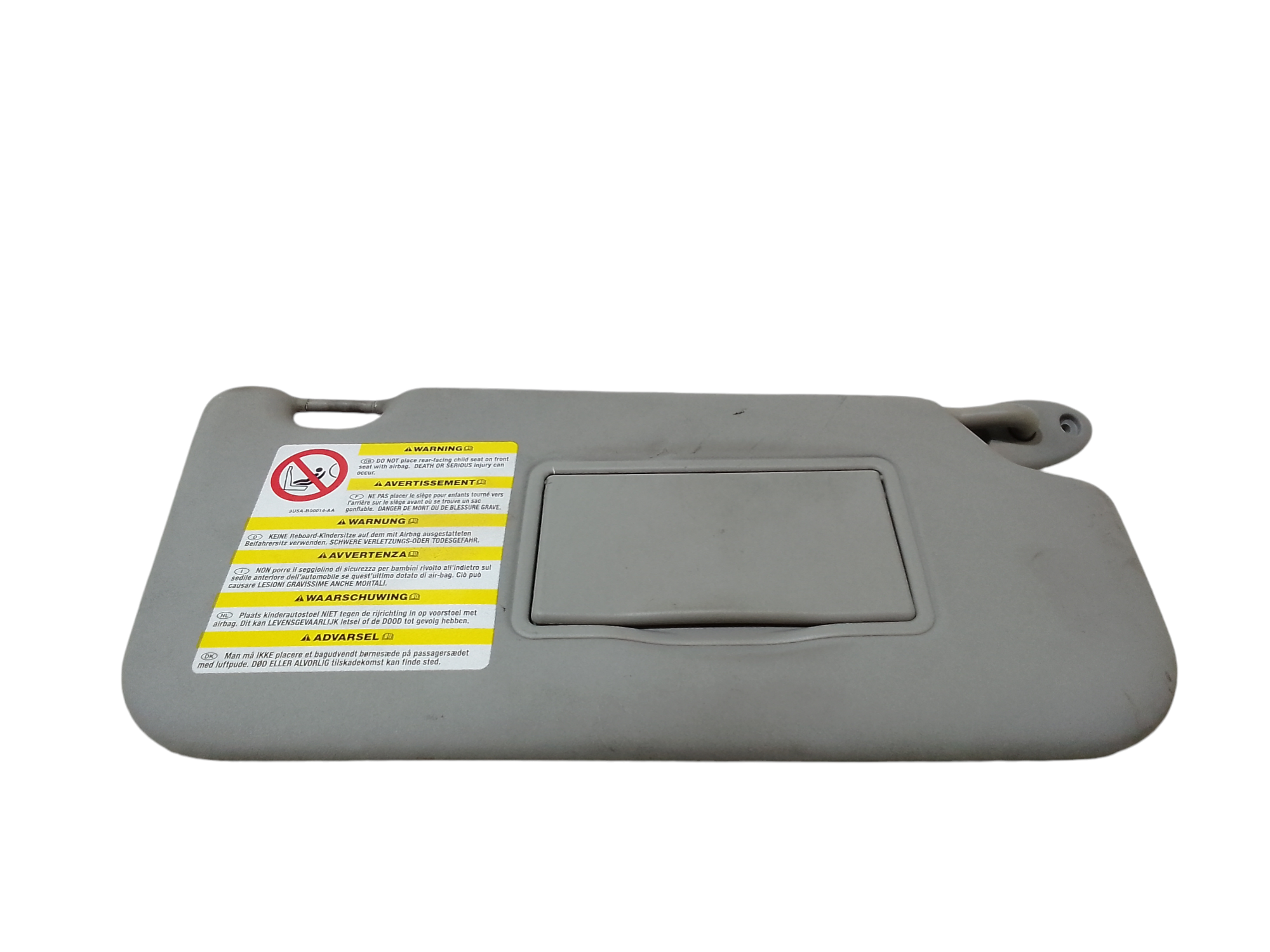 Parasole aletta Lato Passeggero per Ford Fiesta 4 Serie (2002 - 2005)