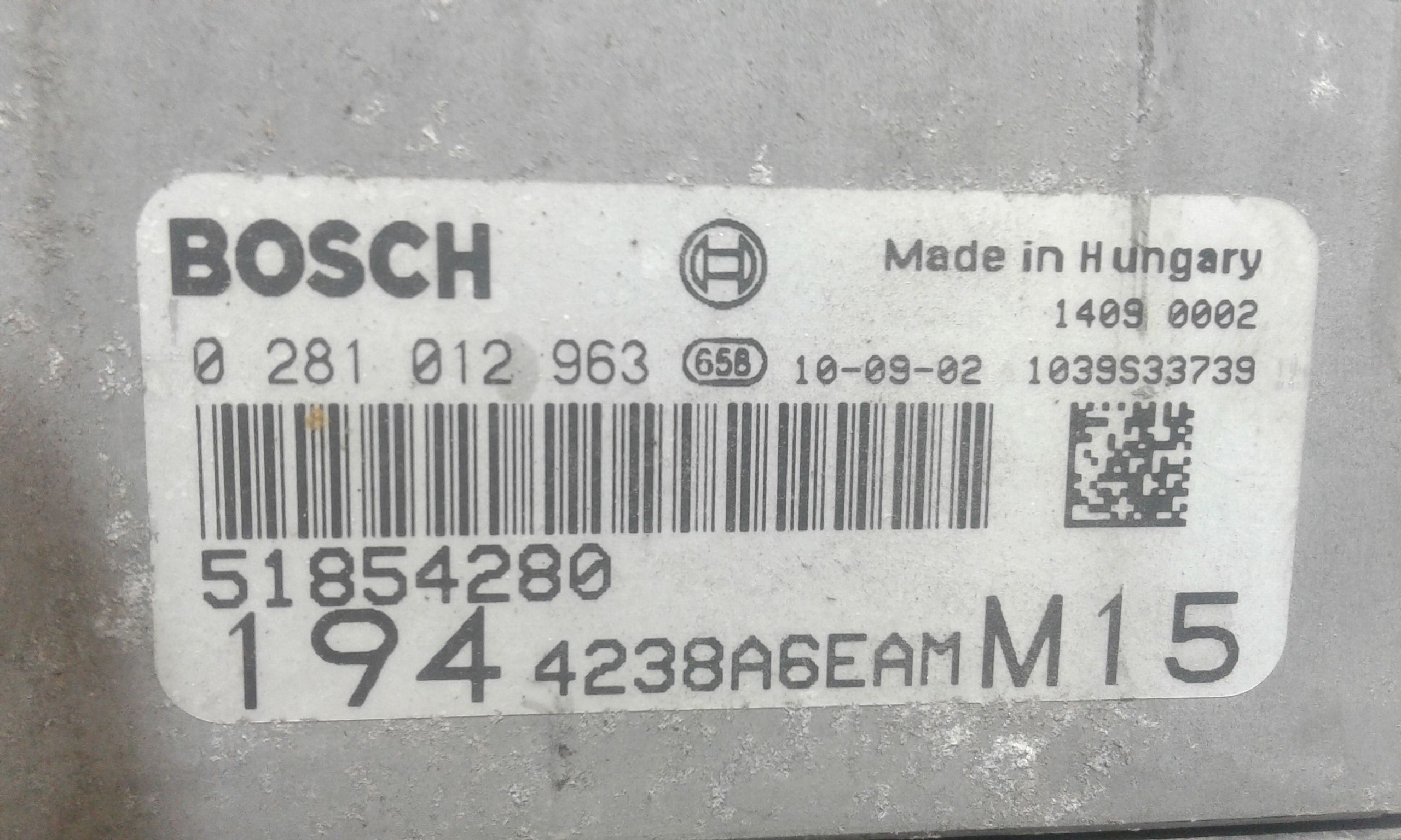 Centralina motore FIAT Croma 3 Serie