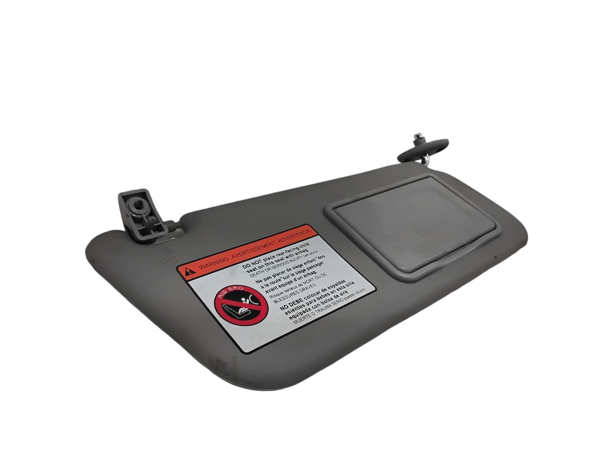 Parasole aletta Lato Passeggero per Chevrolet Matiz 3 Serie (2005 - 2007)