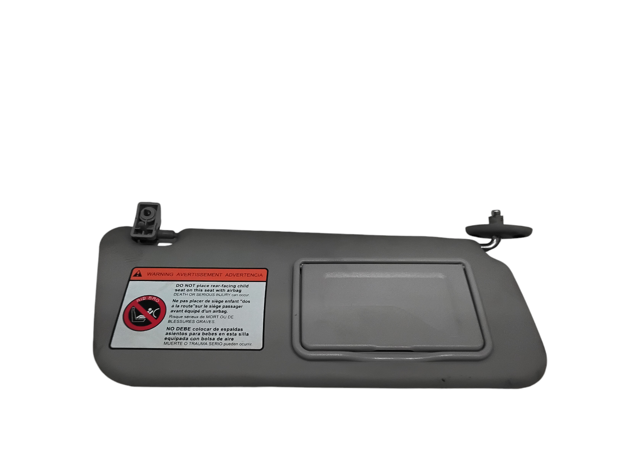 Parasole aletta Lato Passeggero per Chevrolet Matiz 3 Serie (2005 - 2007)