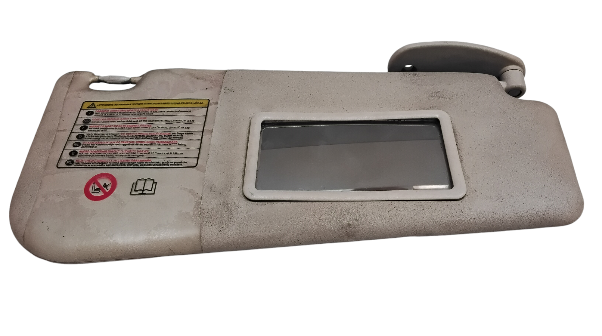 Parasole aletta Lato Passeggero per Fiat Grande Punto 1 Serie (2005 - 2008)