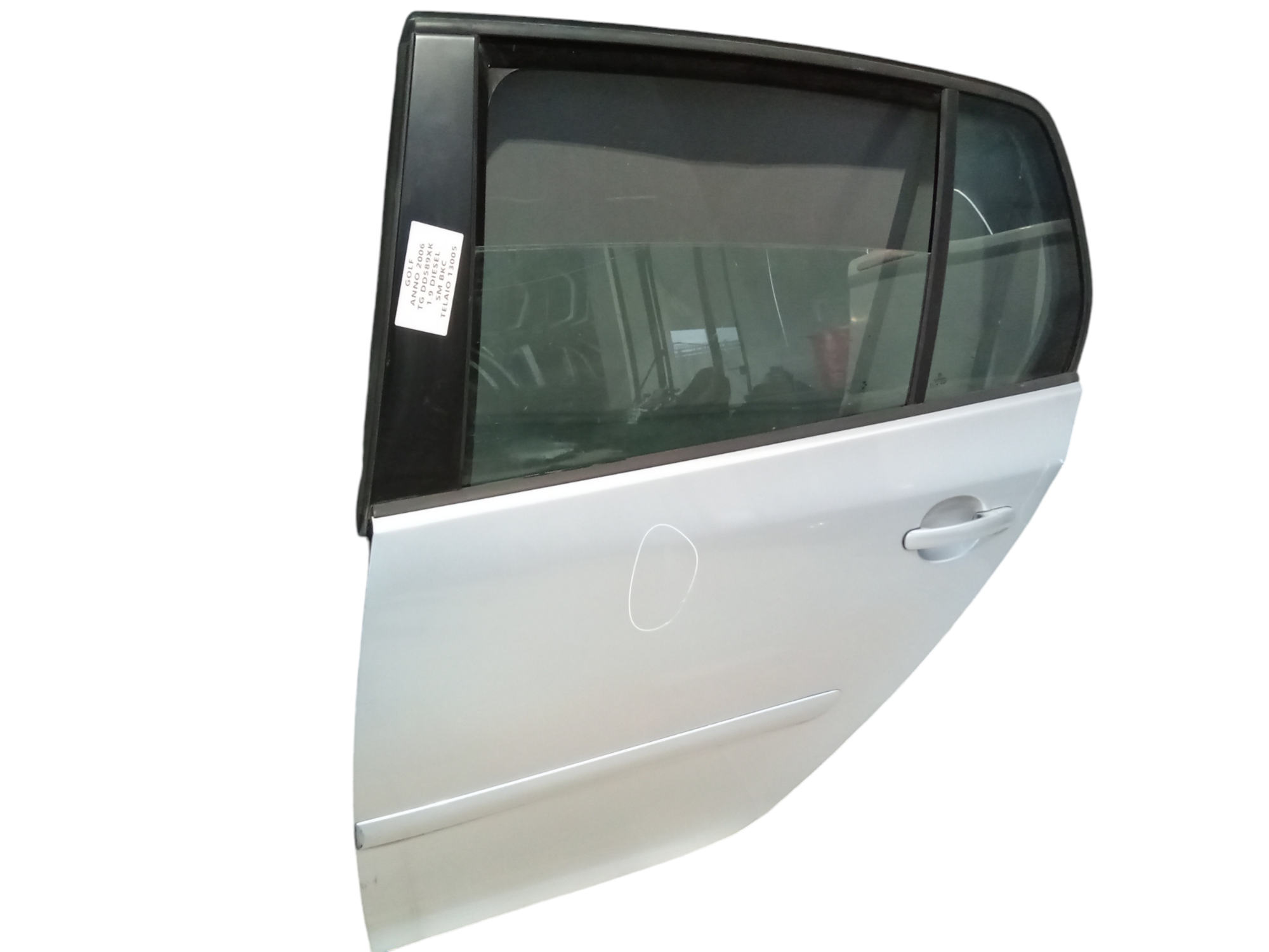 Portiera Posteriore Sinistra per Volkswagen Golf 5 Berlina (03>08) (2003 - 2008)