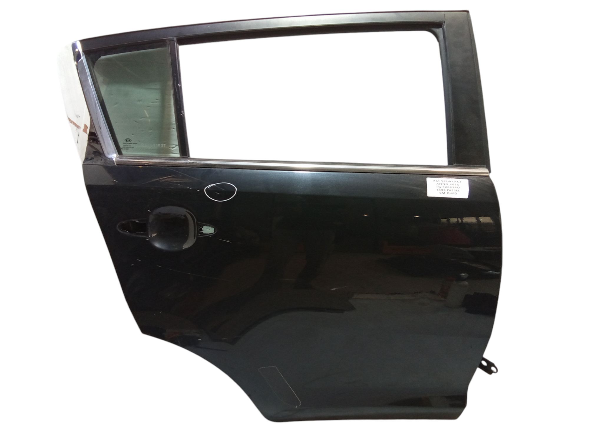 Portiera Posteriore Destra per Kia Sportage Serie (10>16) (2010 - 2016)