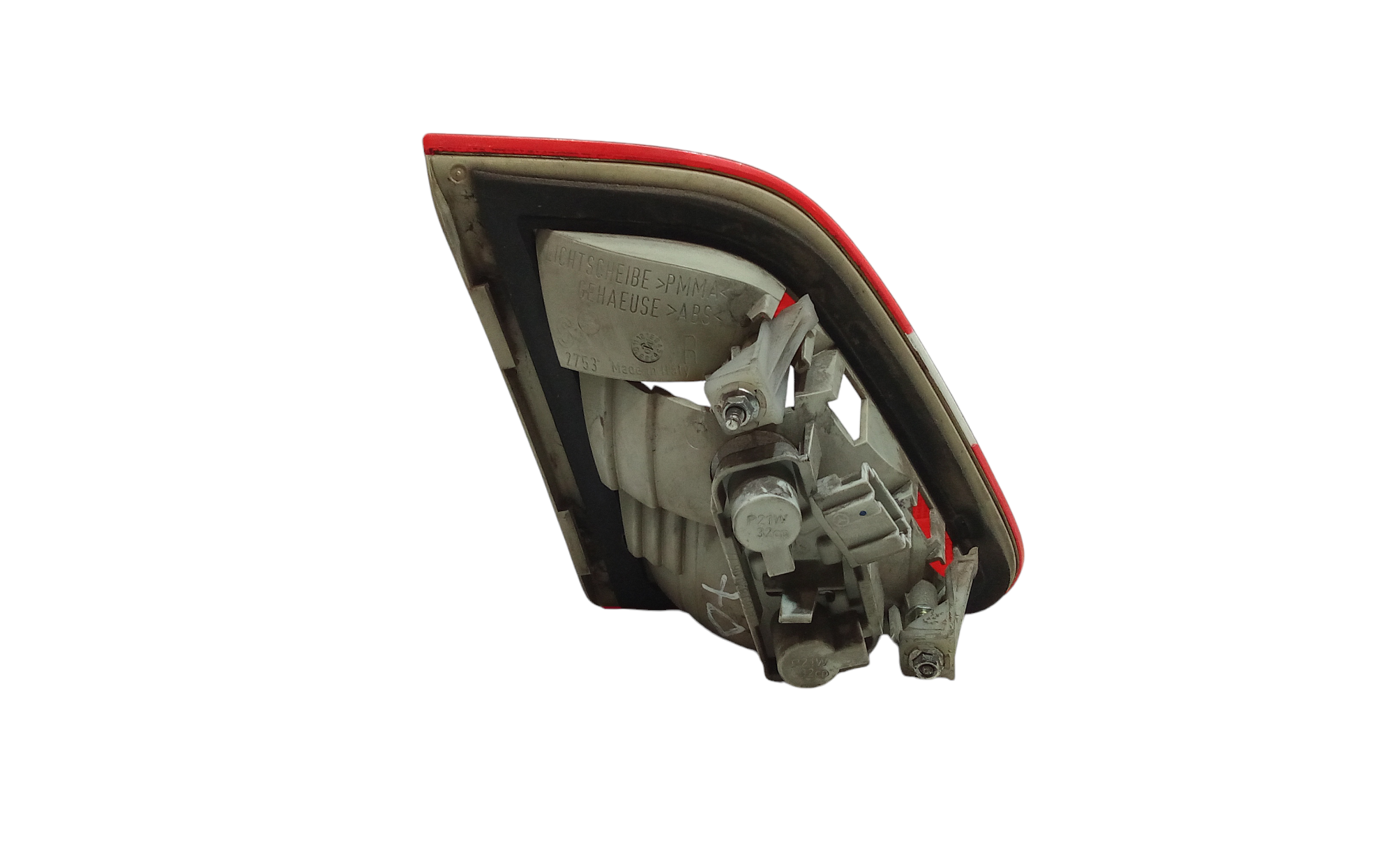 Stop Posteriore Destro Integrato nel Portello per Mercedes Classe B W245 1 Serie (2005 - 2011)