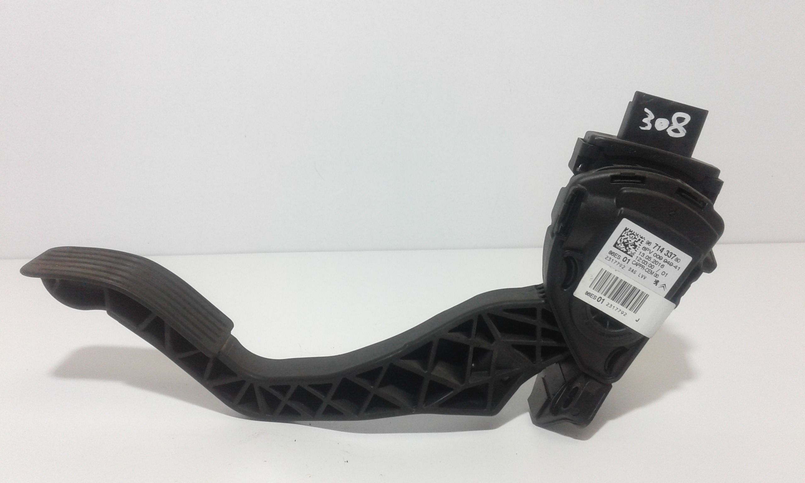 Pedale acceleratore PEUGEOT 308 2 Serie