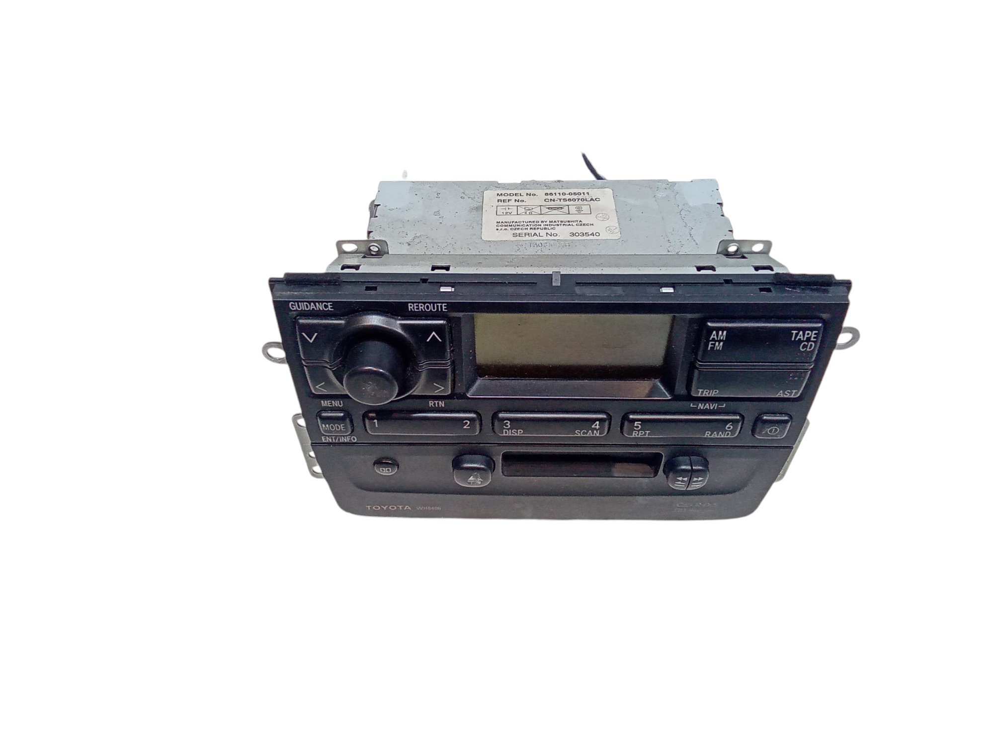 Autoradio per Toyota Avensis Berlina 1 Serie (1998 - 2003)