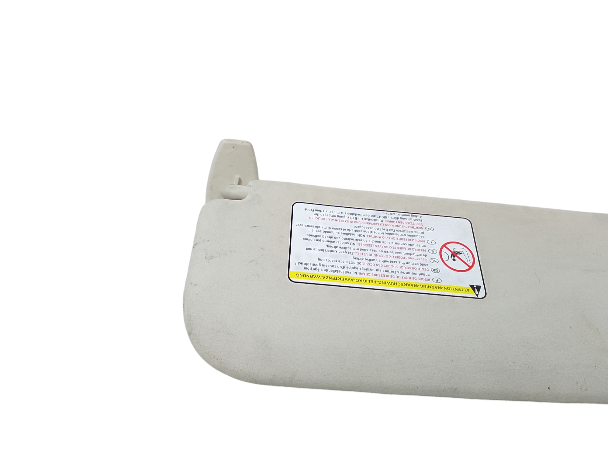 Parasole aletta Lato Passeggero per Citroen C4 1 Serie (2008 - 2010)