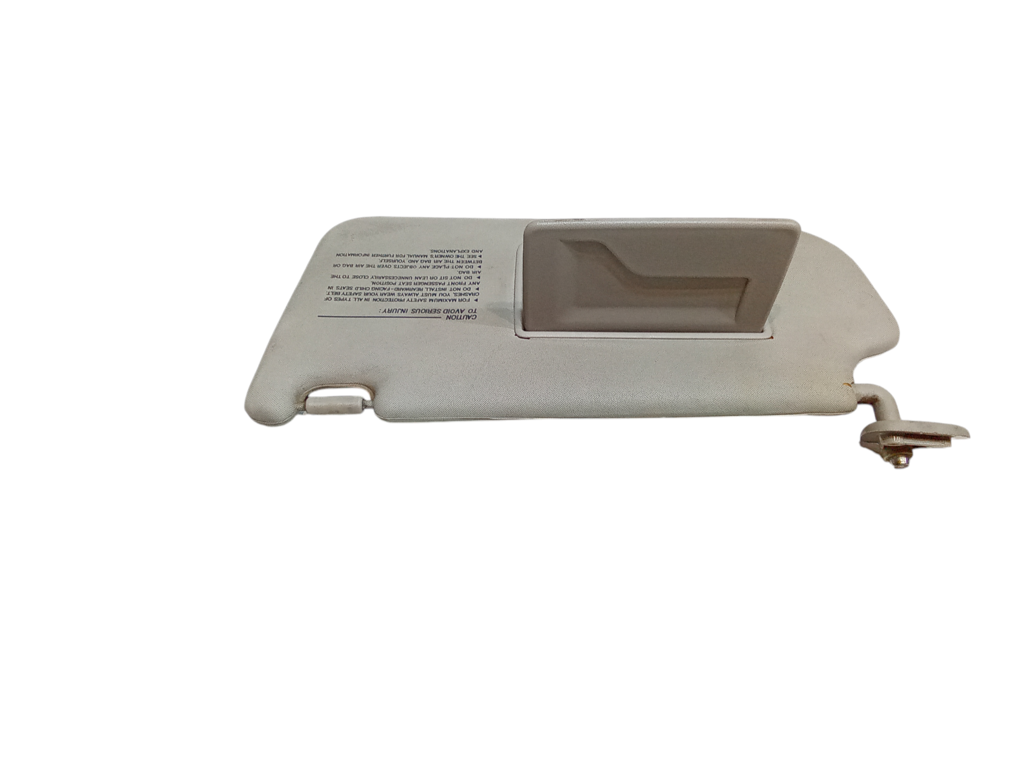 Parasole aletta anteriore Lato Guida per Hyundai Tucson  Serie (04>09) (2004 - 2009)
