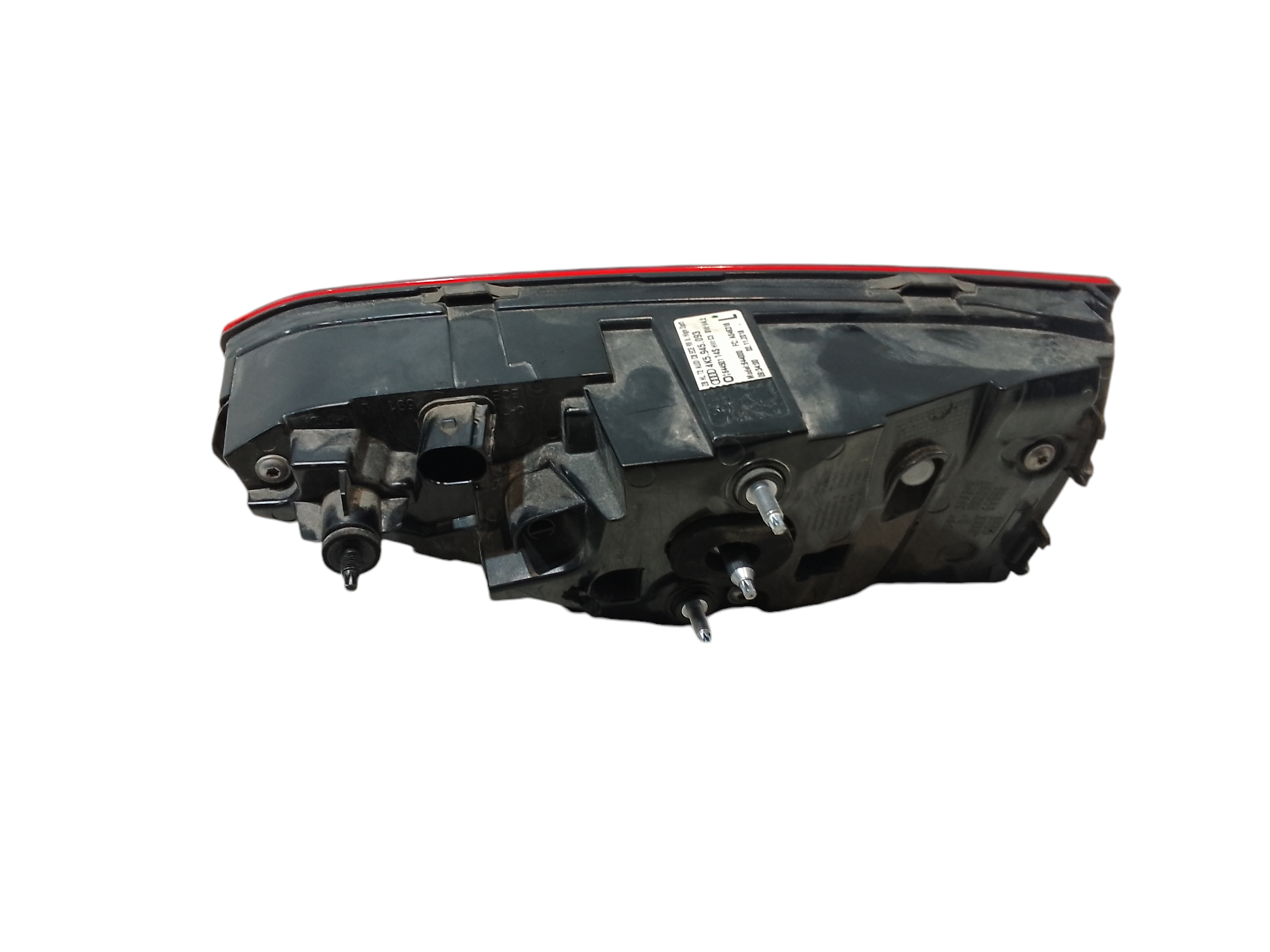 Stop posteriore sinistro a led integrato nel portello per Audi A6 Berlina (C8) (2018 - )