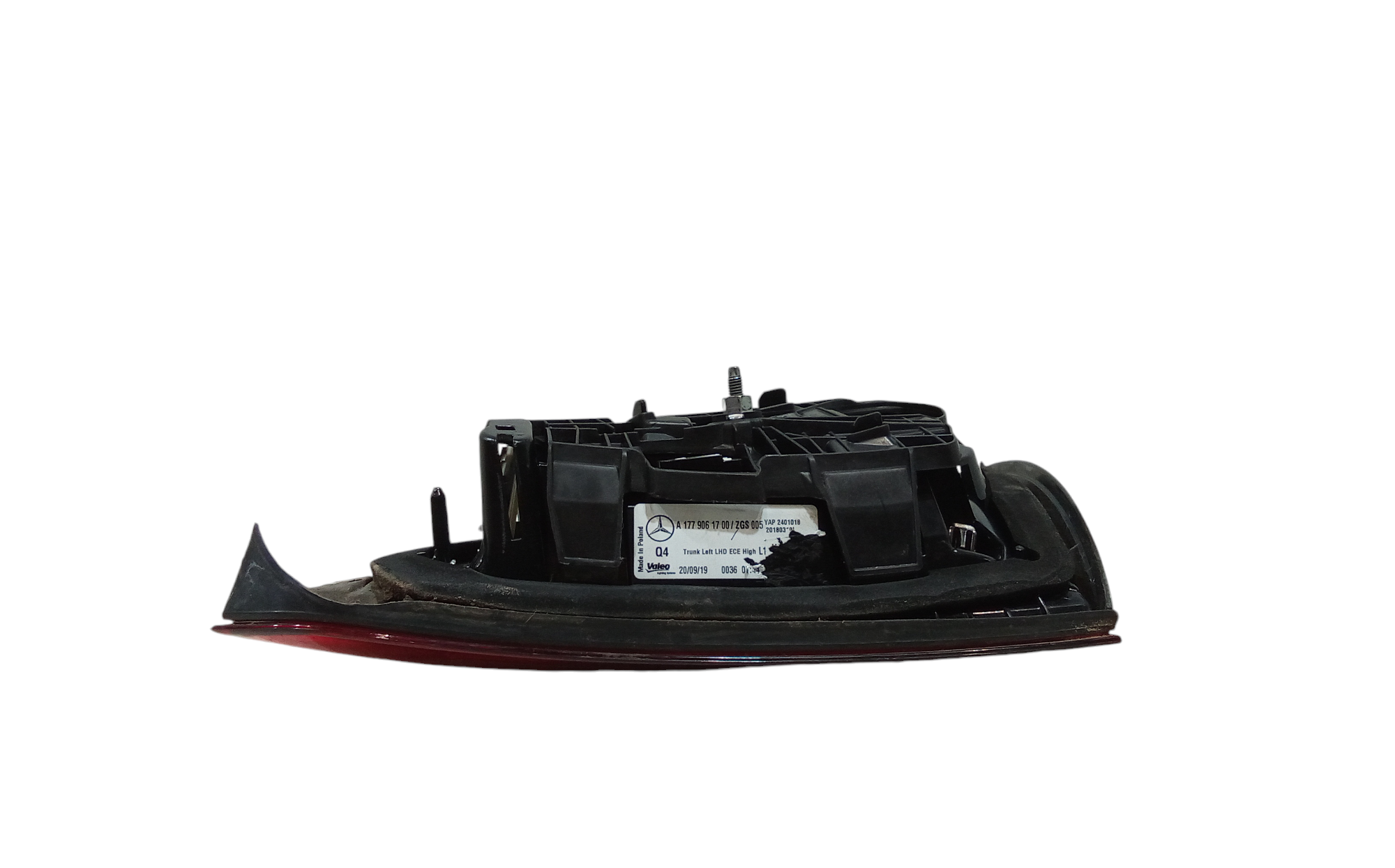 Stop posteriore sinistro a led integrato nel portello per Mercedes Classe A Serie (w177) (18>) (2018 - In produzione)