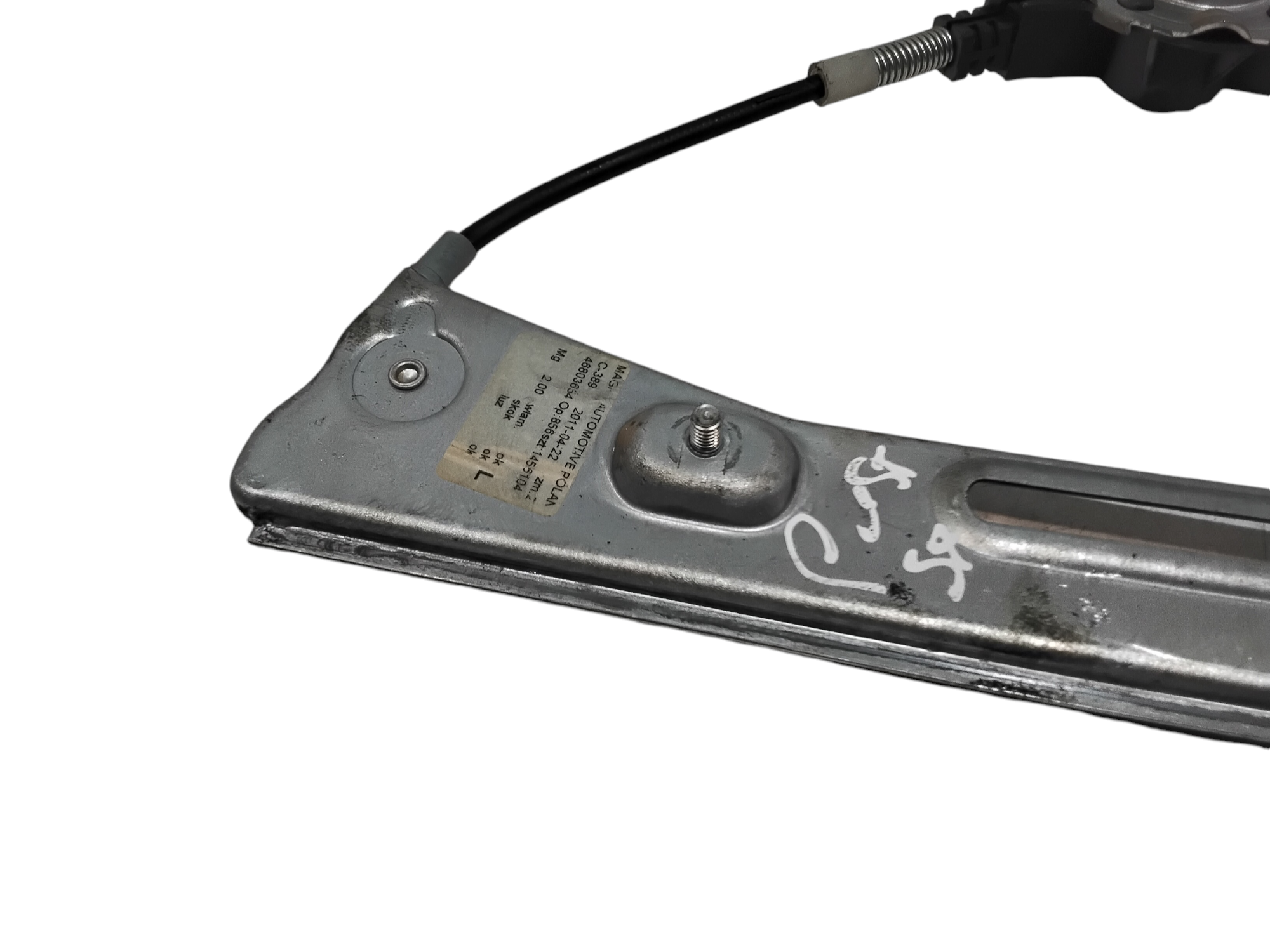 Cremagliera posteriore sinistra guida per Fiat Panda 2 Serie (2003 - 2010)