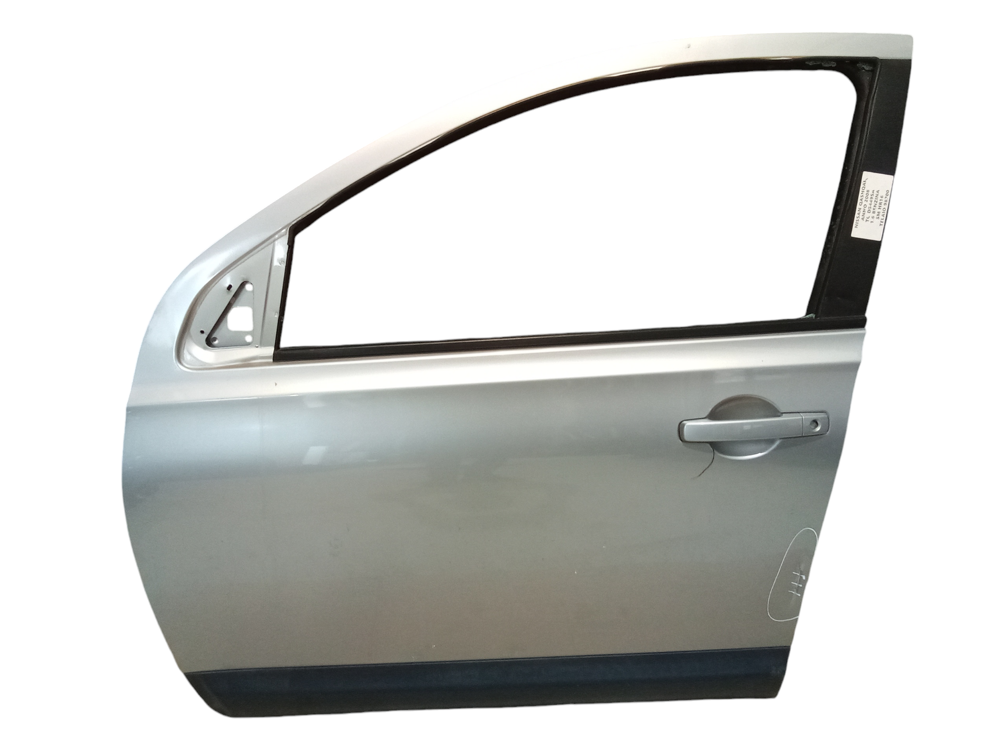 Portiera Anteriore Sinistra per Nissan Qashqai 1 Serie (2006 - 2009)