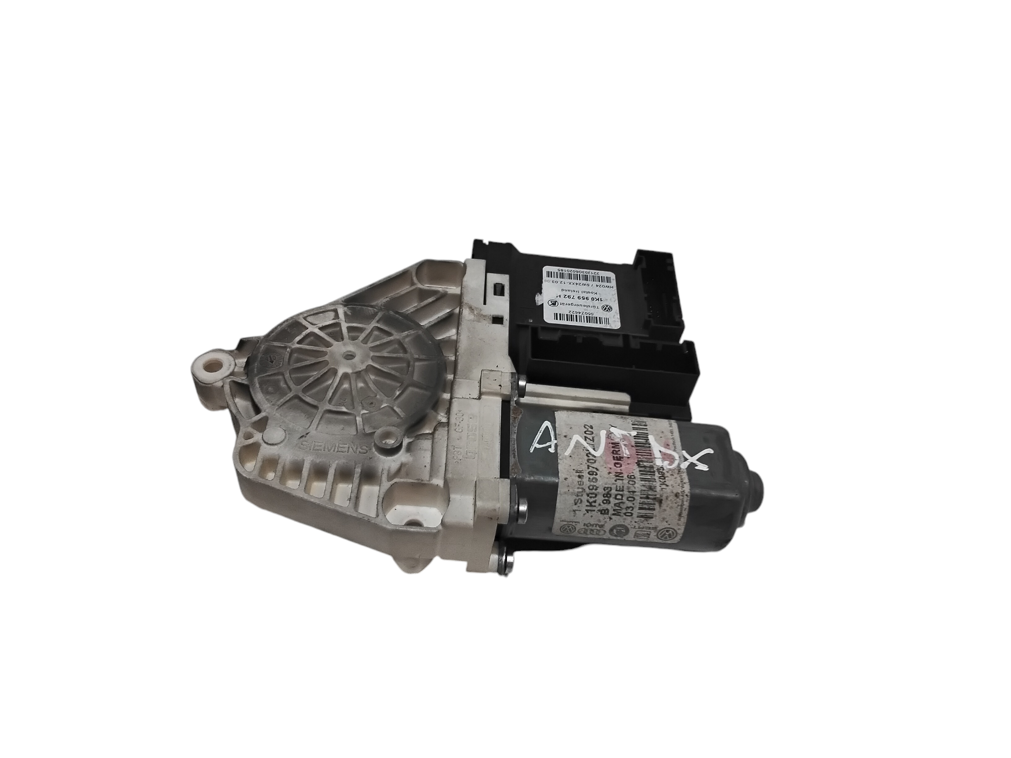 Motorino Alzavetro anteriore destra per Volkswagen Golf 5 Berlina (03>08) (2003 - 2008)