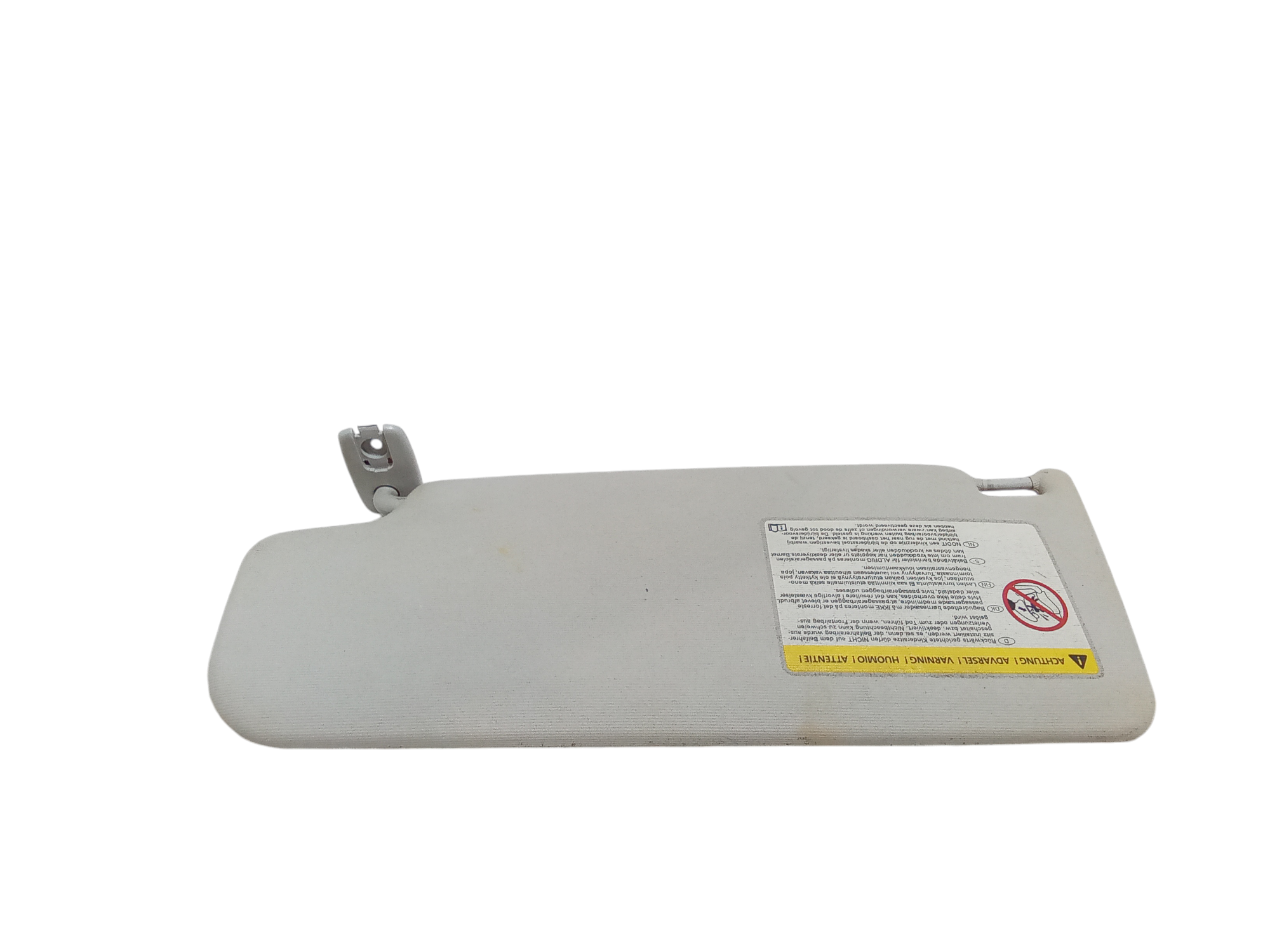 Parasole aletta Lato Passeggero per Volkswagen Passat Berlina 4 Serie (2005 - 2010)