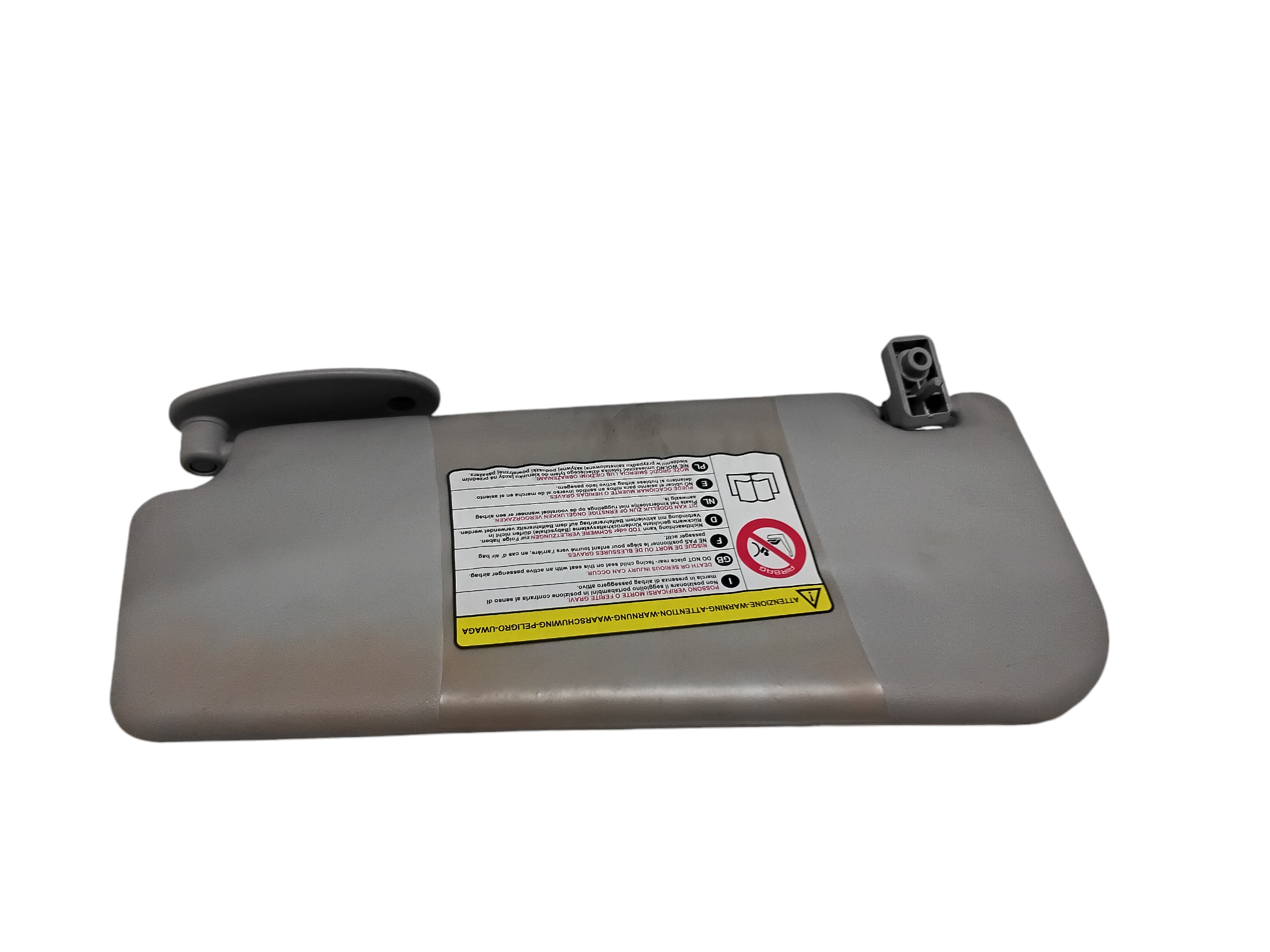 Parasole aletta Lato Passeggero per Fiat Punto Evo (2009 - 2012)