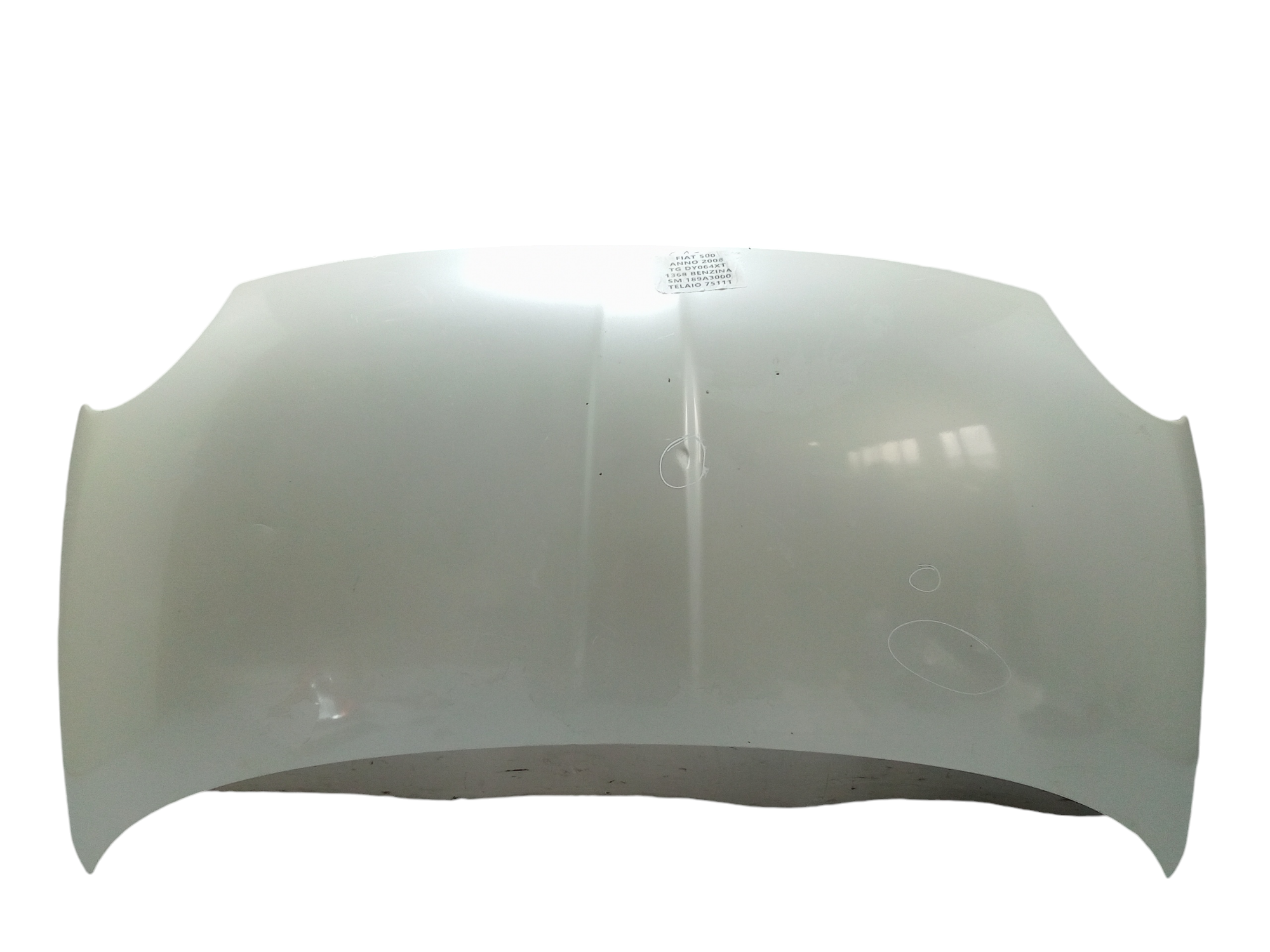 Cofano Anteriore per Fiat 500 Serie (07>14) (2007 - 2014)
