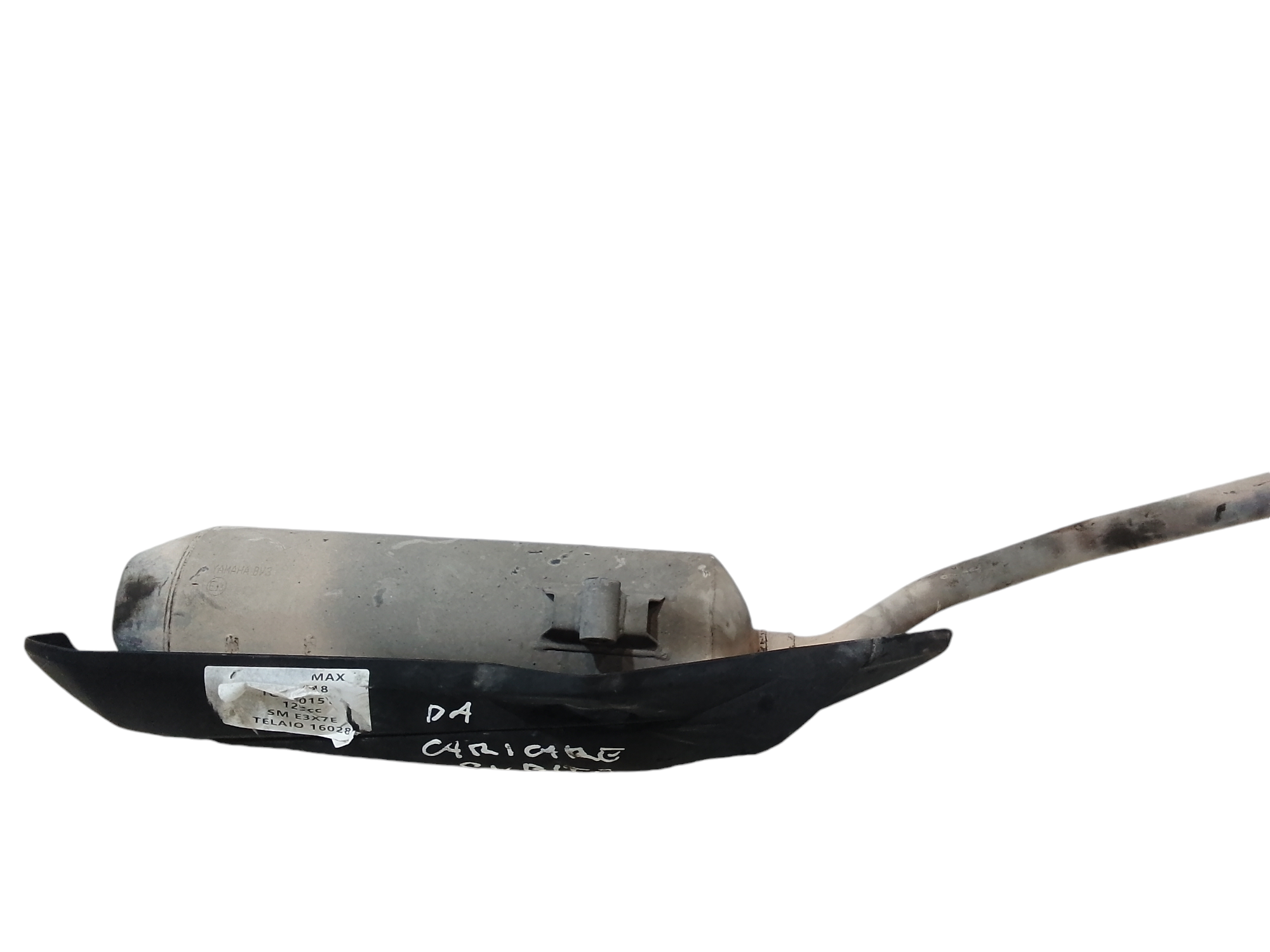 Marmitta completa di terminale scarico per Yamaha Nmax 125cc (2017 - )