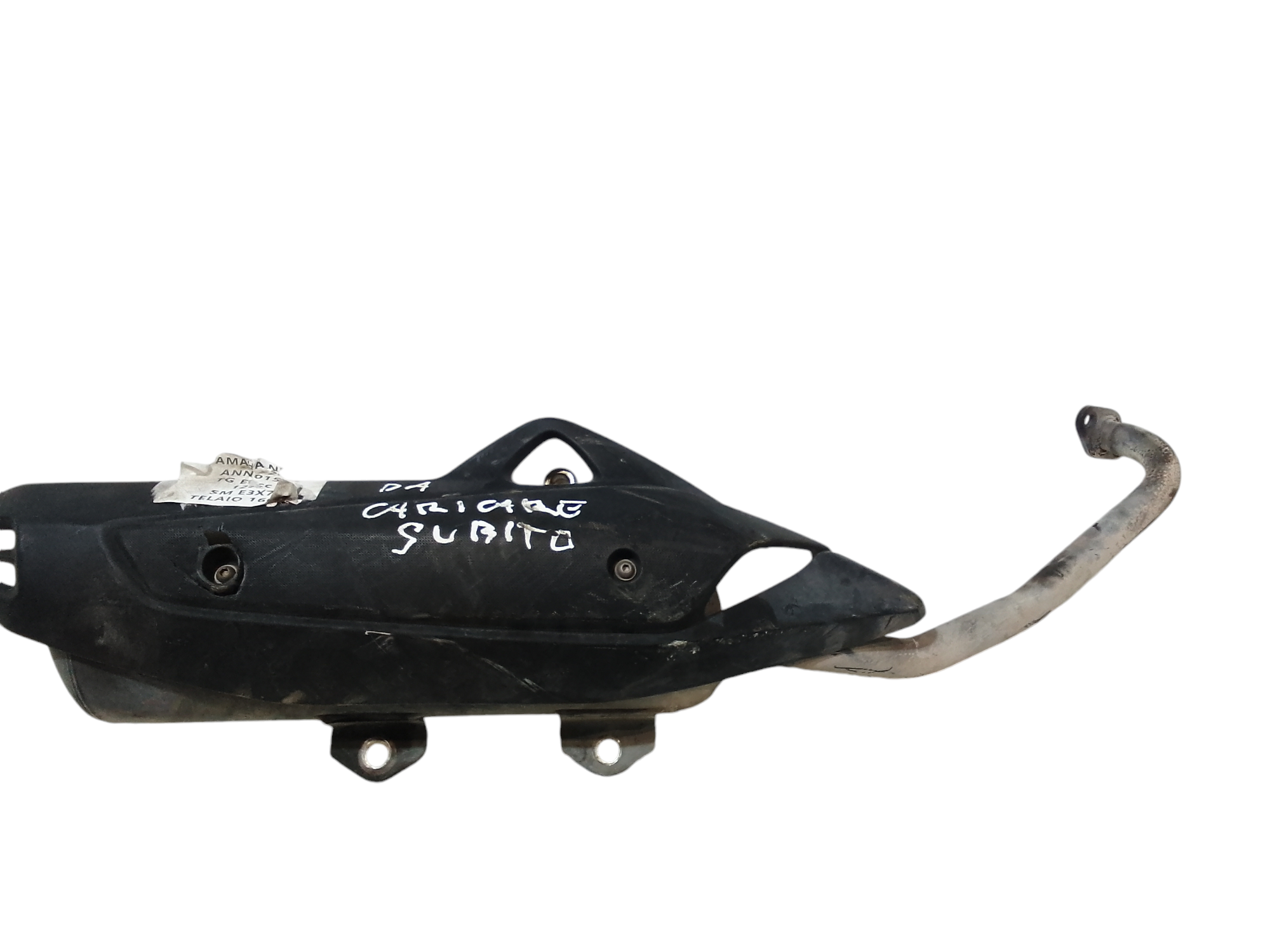 Marmitta completa di terminale scarico per Yamaha Nmax 125cc (2017 - )