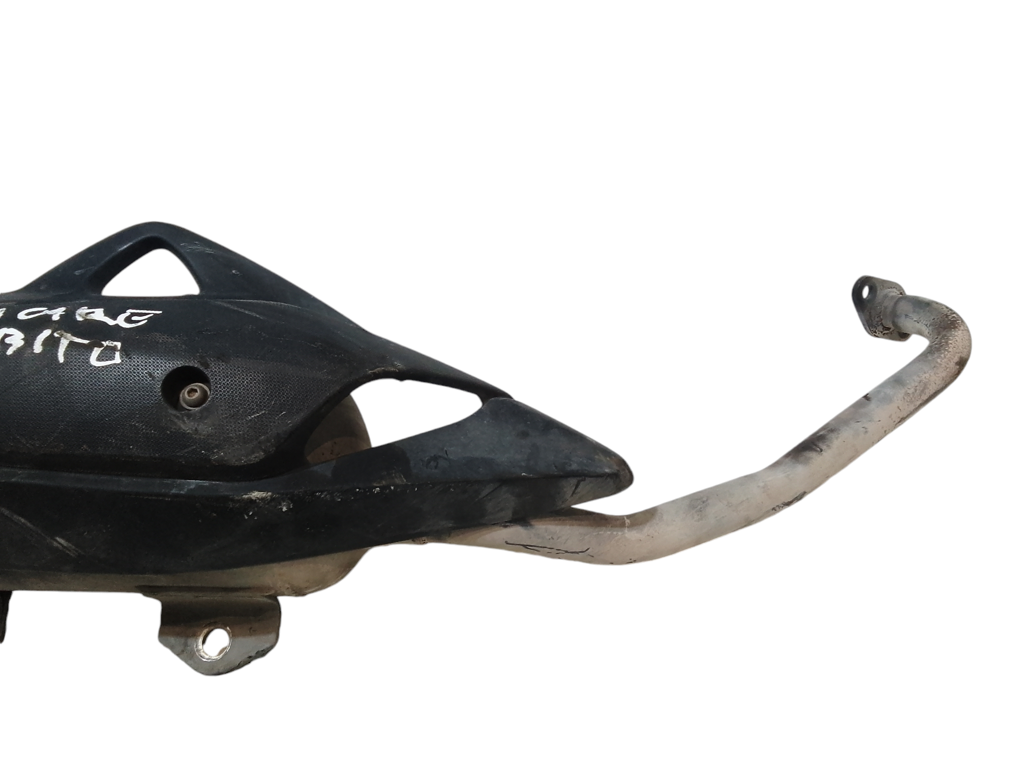 Marmitta completa di terminale scarico per Yamaha Nmax 125cc (2017 - )