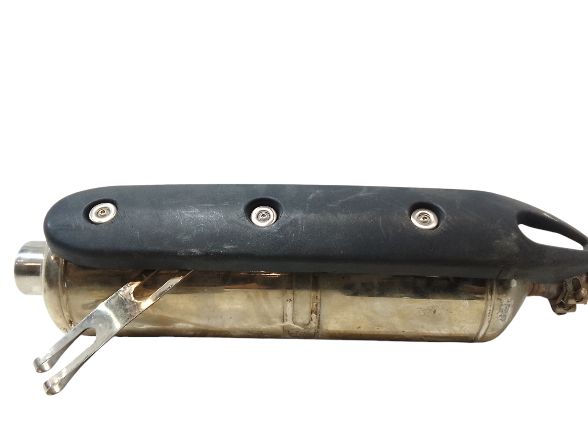 Marmitta completa di terminale scarico per Piaggio Beverly 400cc (2006 - 2010)