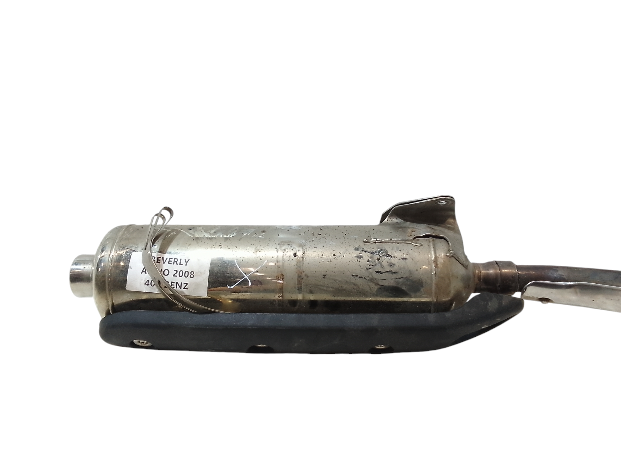 Marmitta completa di terminale scarico per Piaggio Beverly 400cc (2006 - 2010)