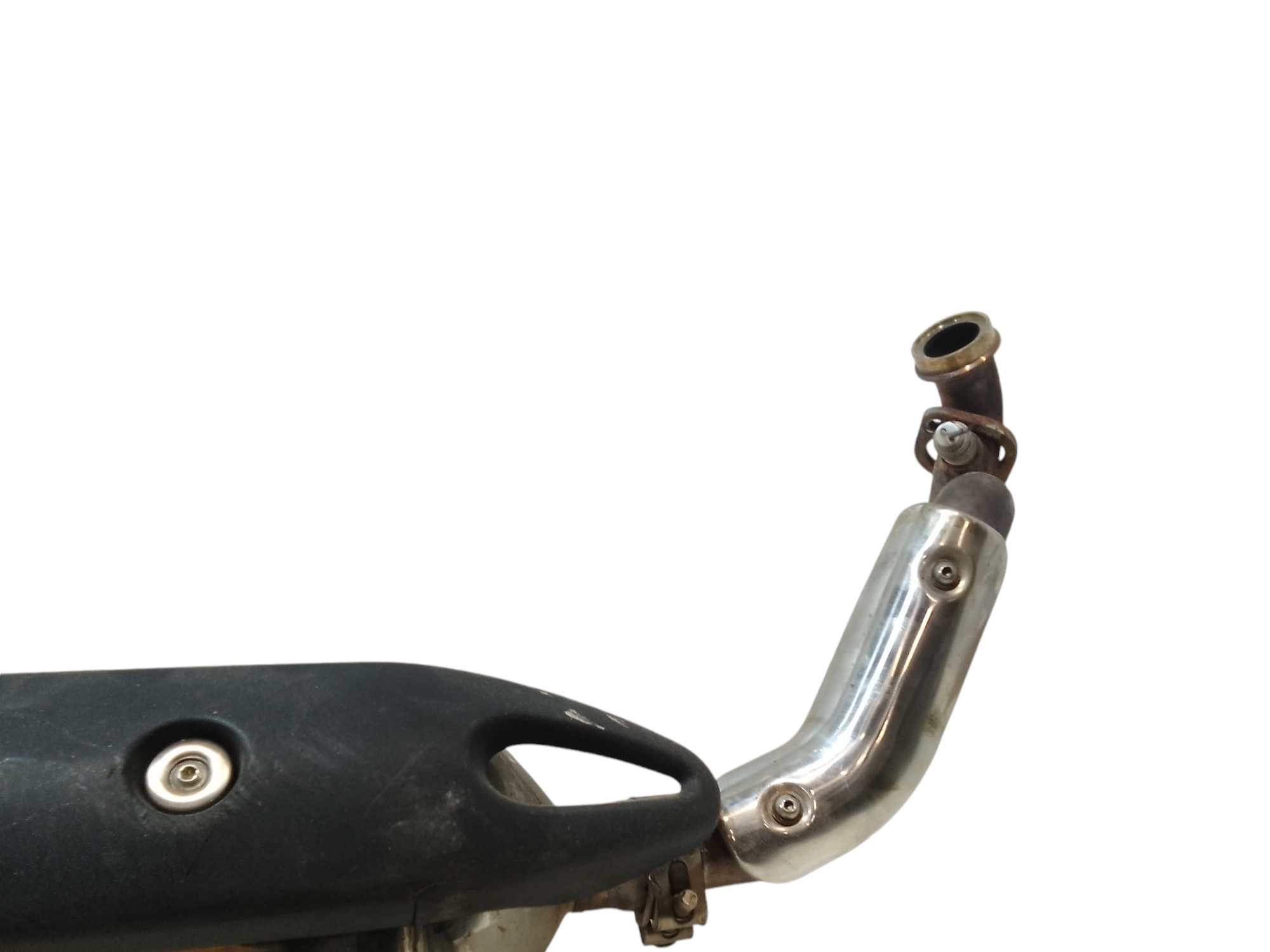 Marmitta completa di terminale scarico per Piaggio Beverly 400cc (2006 - 2010)