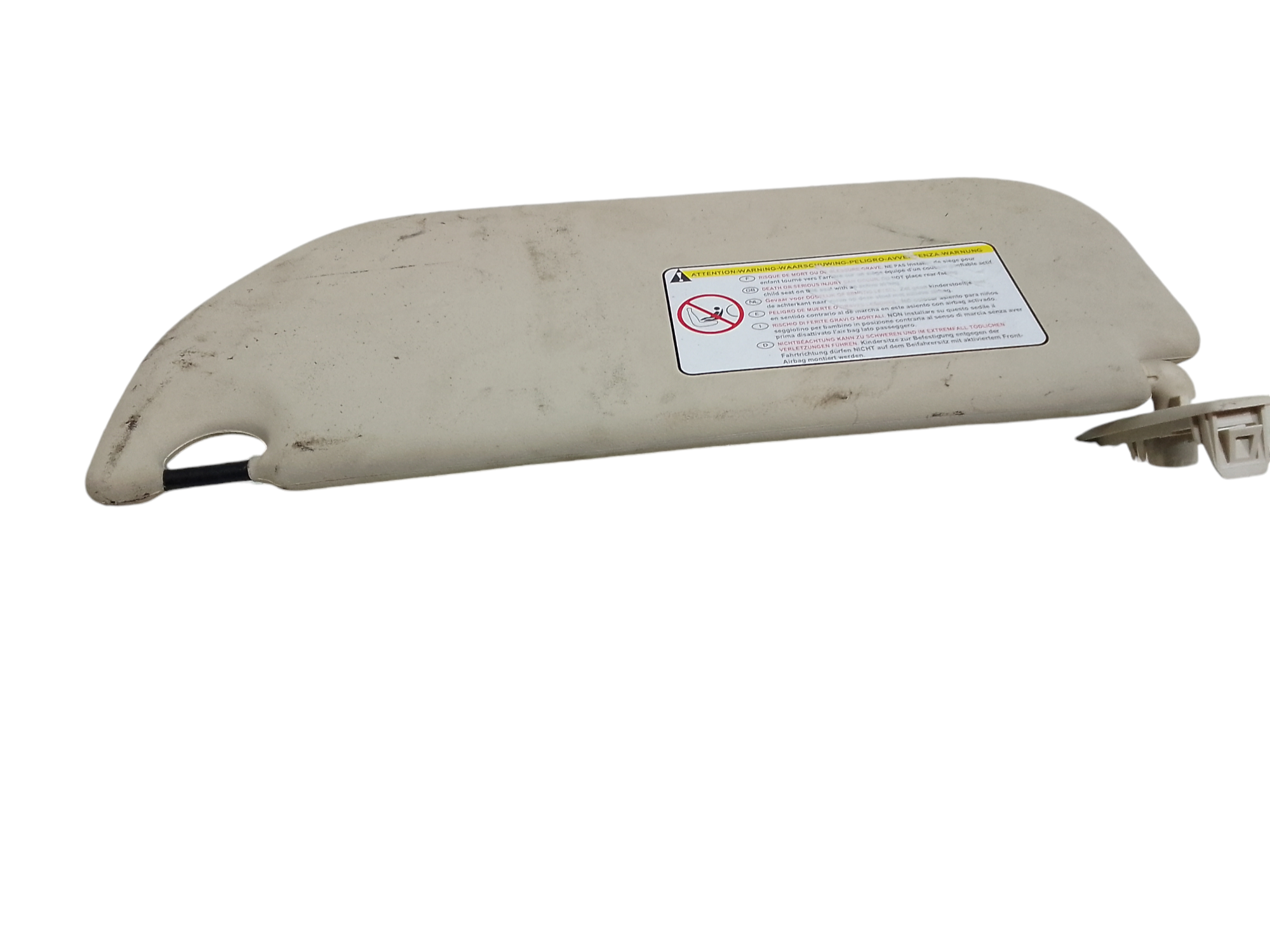 Parasole aletta Lato Passeggero per Citroen C4 Berlina (2004 - 2008)