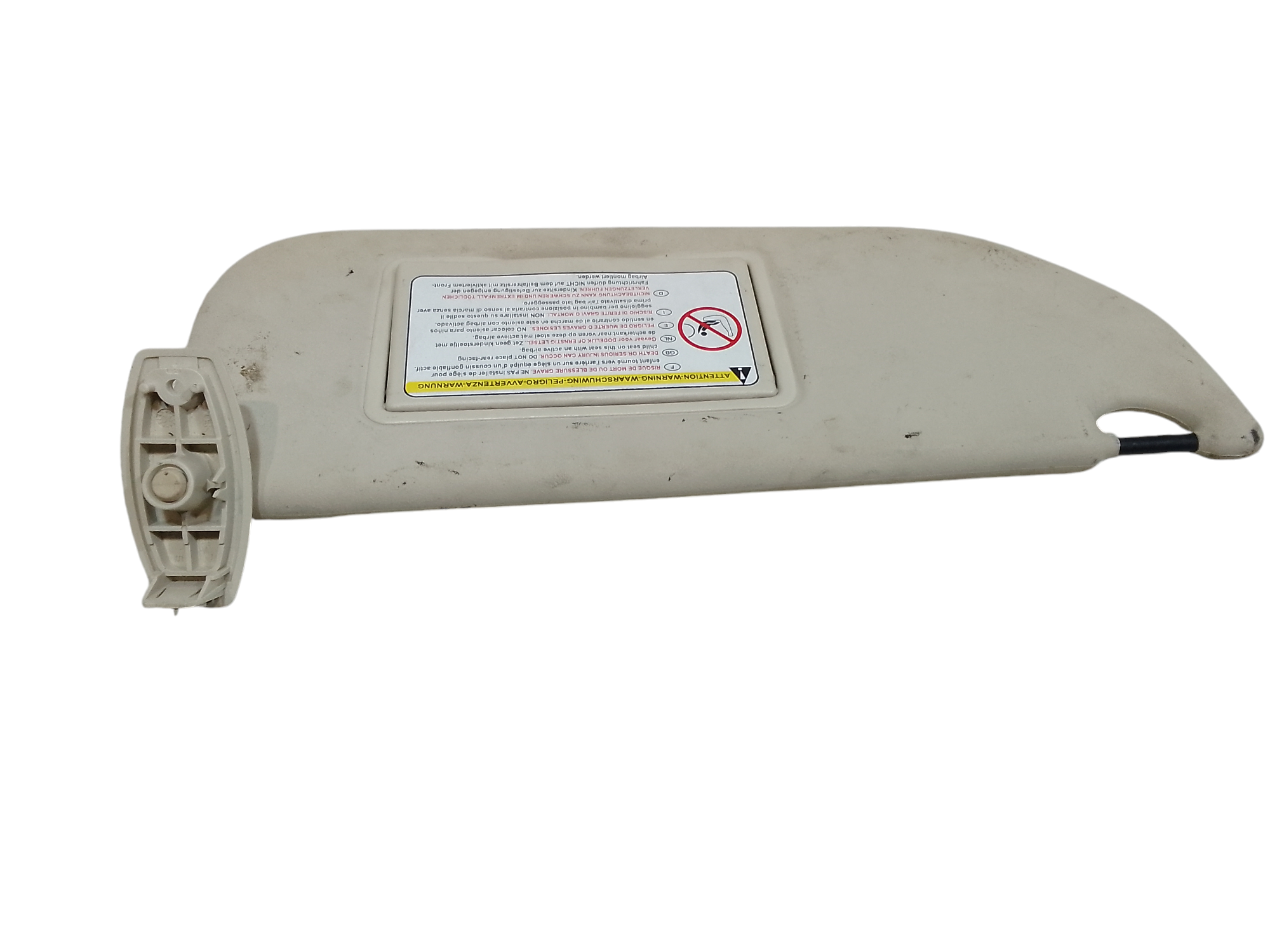 Parasole aletta Lato Passeggero per Citroen C4 Berlina (2004 - 2008)