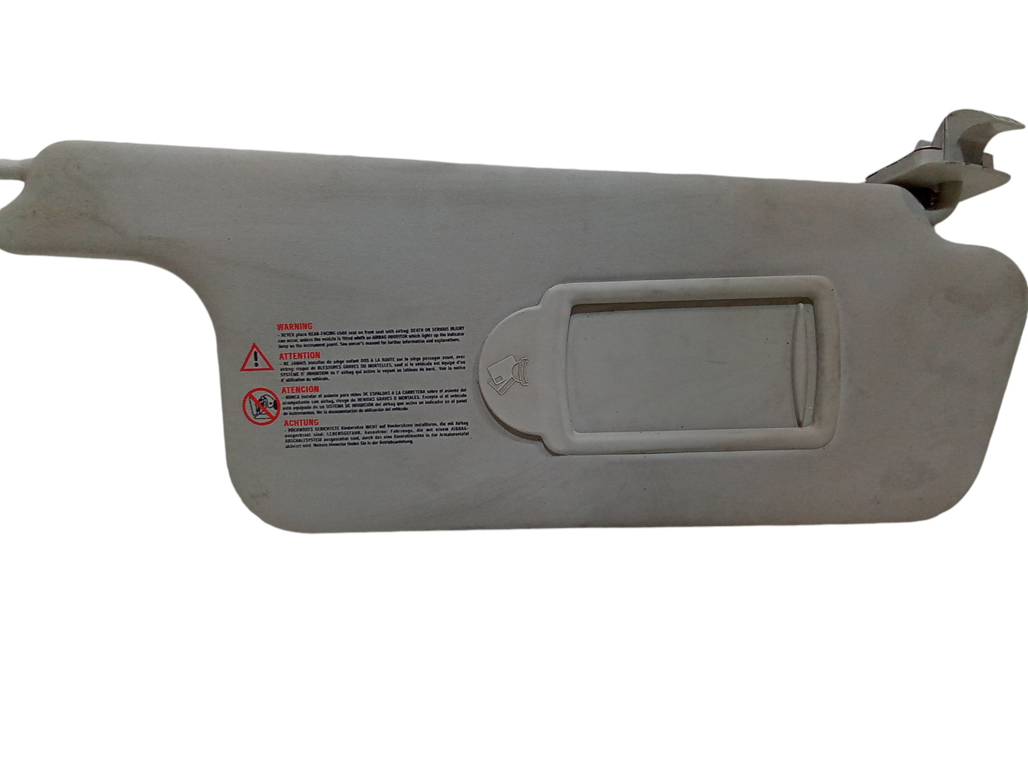 Parasole aletta Lato Passeggero per Renault Scenic 3 Serie (2003 - 2006)