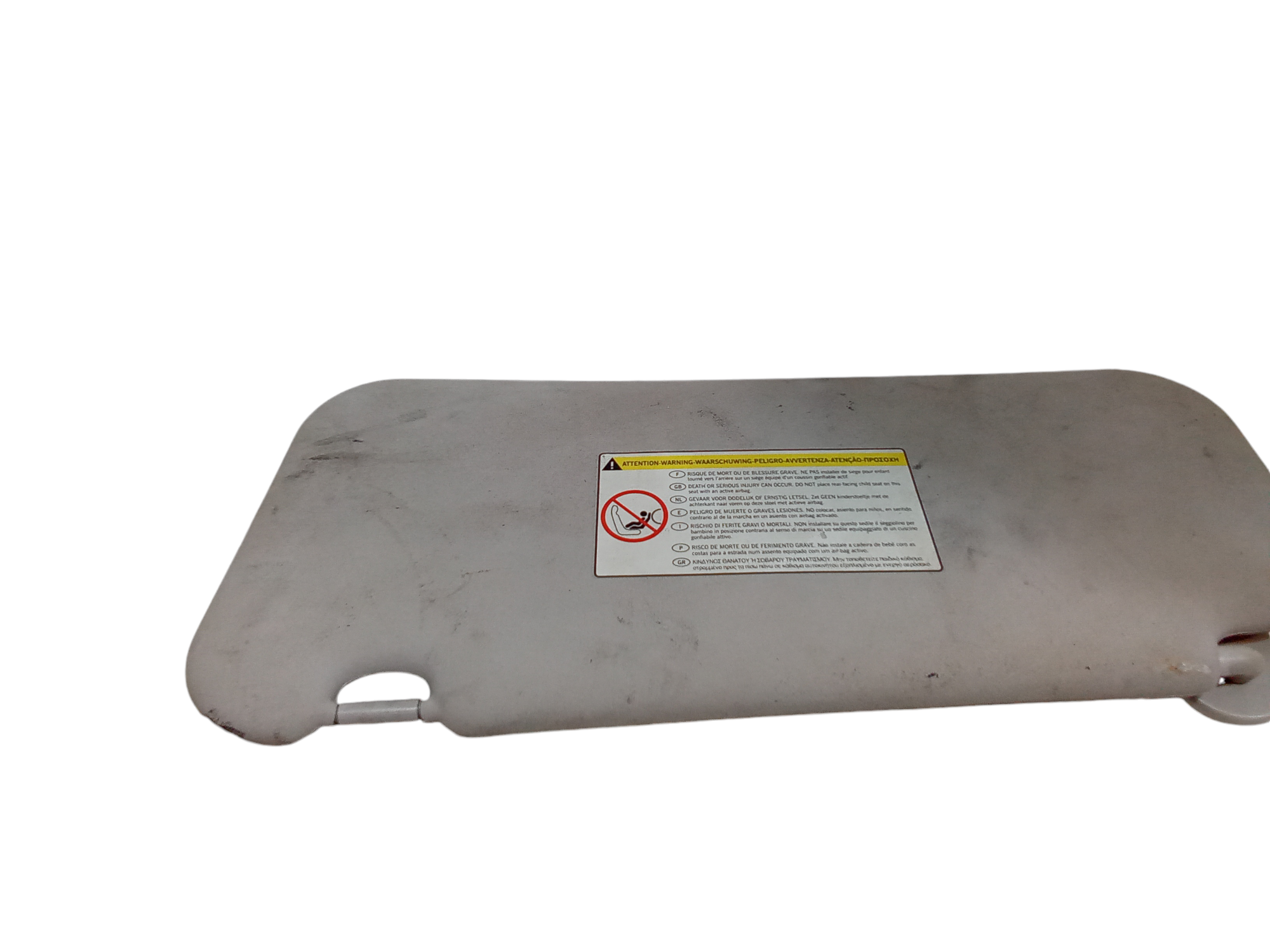 Parasole aletta Lato Passeggero per Peugeot 206 2 Serie (2003 - 2009)