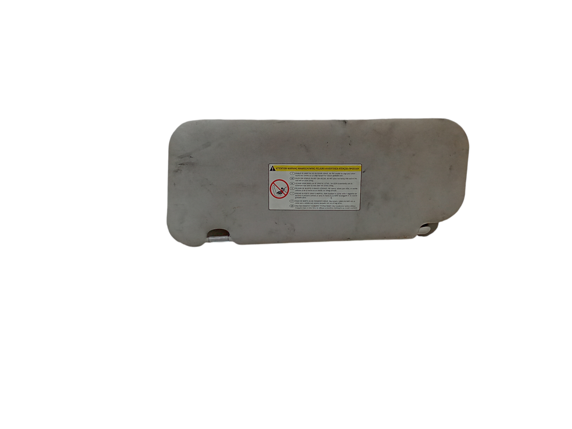 Parasole aletta Lato Passeggero per Peugeot 206 2 Serie (2003 - 2009)