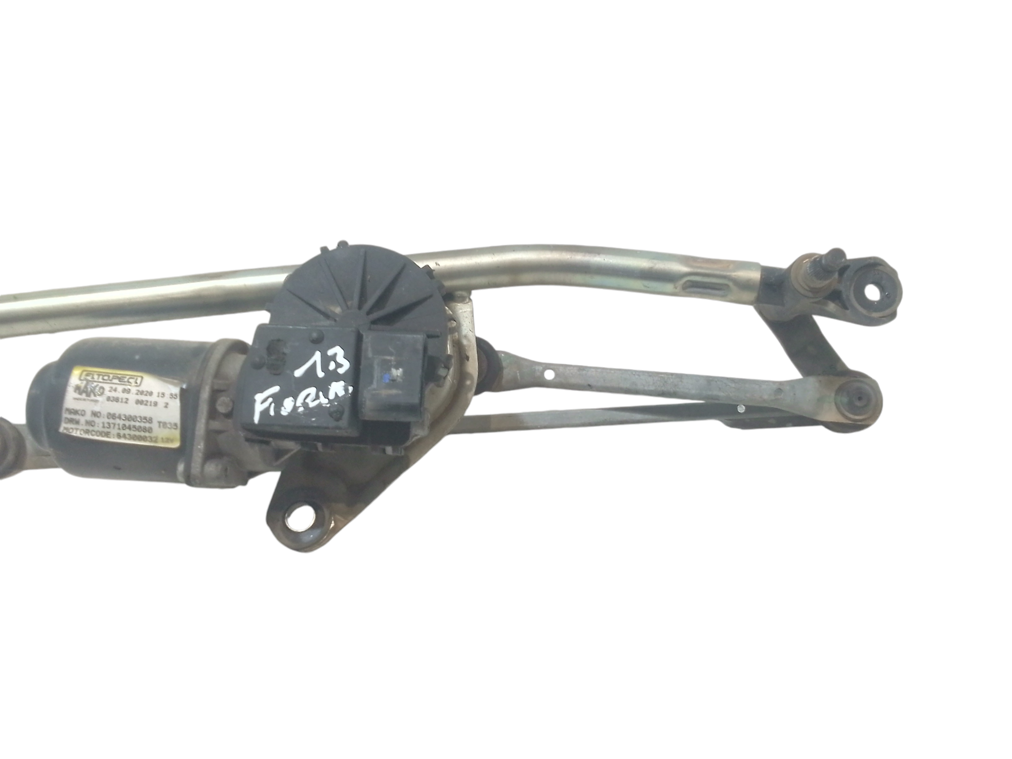 Motorino tergi ant completo di tandem per Fiat Fiorino 2 Serie (2007 - In produzione)