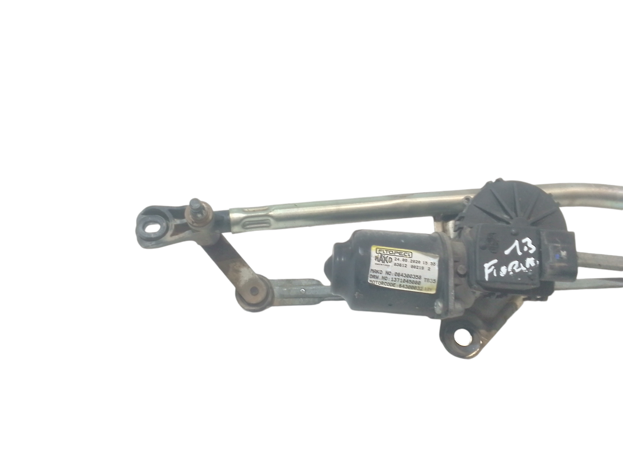 Motorino tergi ant completo di tandem per Fiat Fiorino 2 Serie (2007 - In produzione)