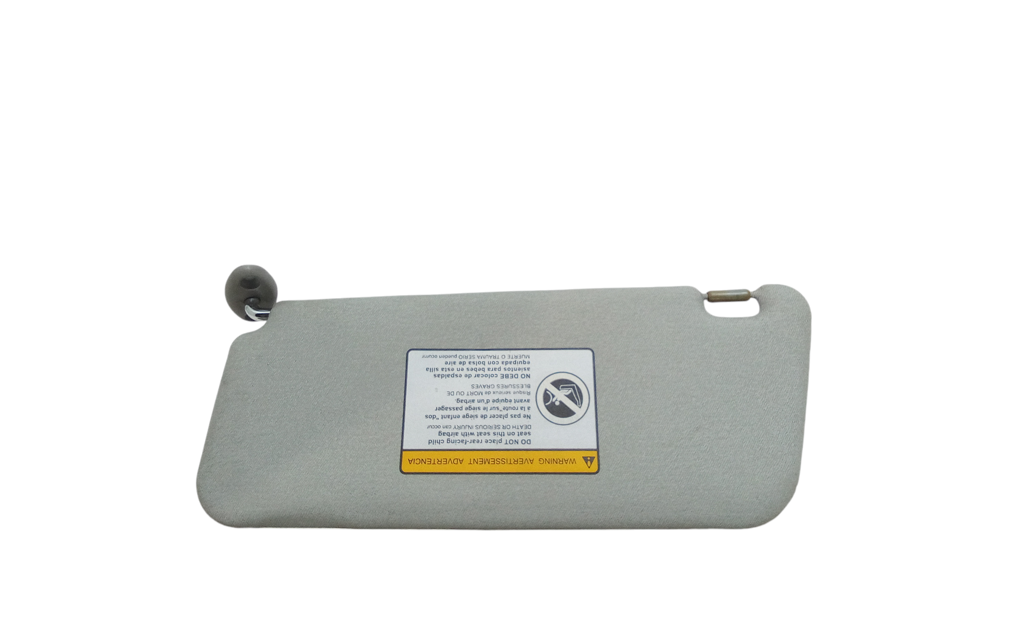 Parasole aletta Lato Passeggero per Chevrolet Matiz 4 Serie (2007 - 2010)