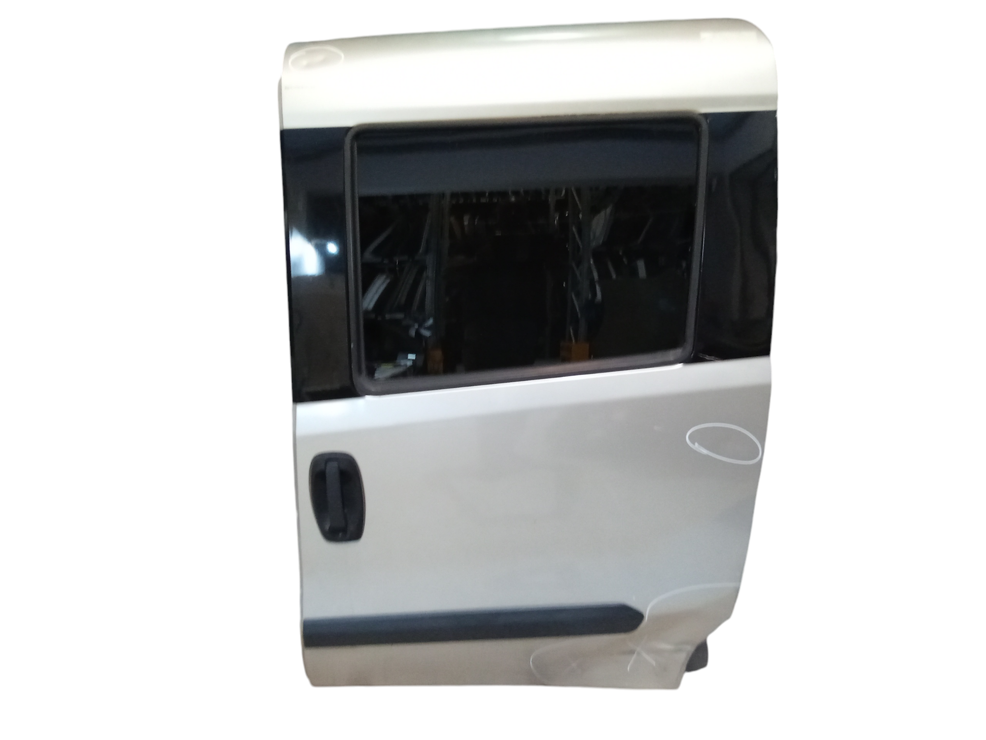Porta scorrevole laterale vetrata SX per Fiat Dobl Serie (09>) (2009 - In produzione)