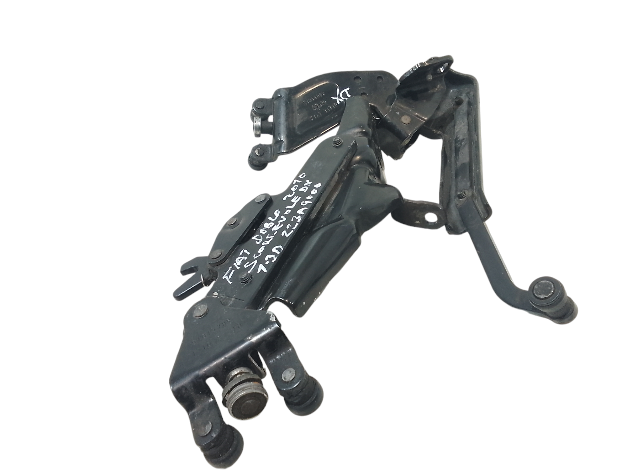 Cerniera porta scorrevole dx per Fiat Dobl Serie (09>) (2009 - In produzione)