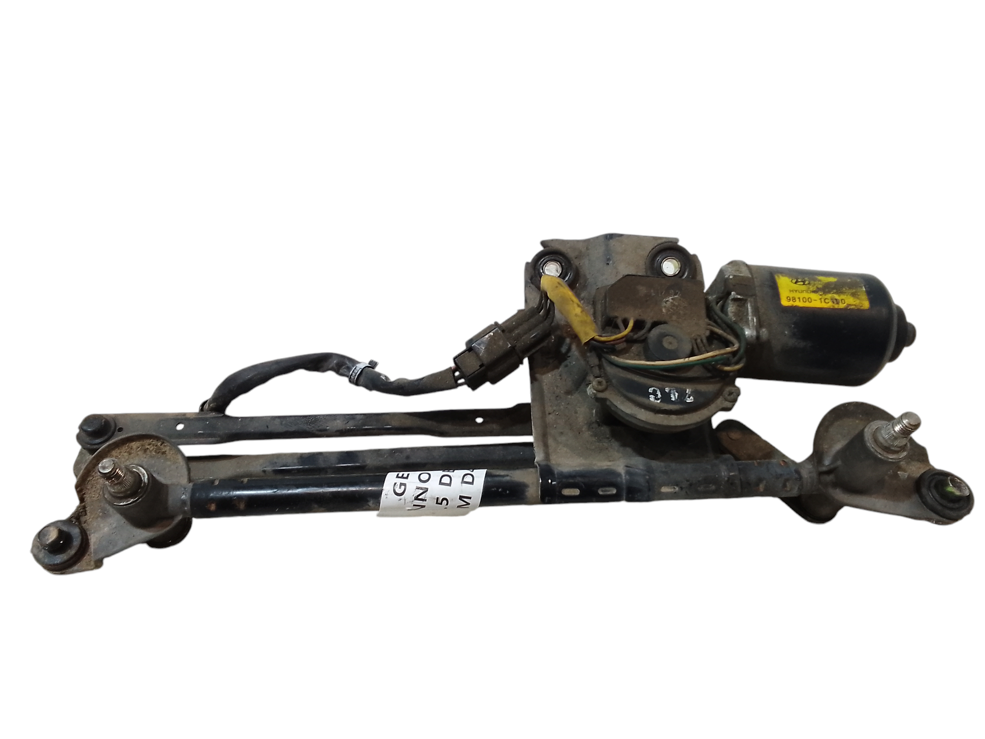 Motorino tergi ant completo di tandem per Hyundai Getz 2 Serie (2005 - 2008)