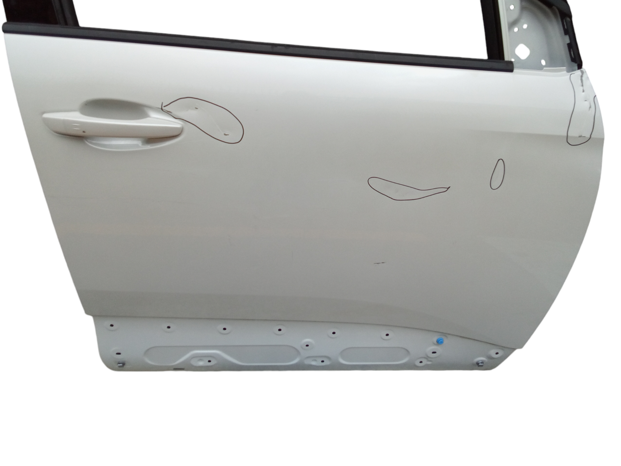 Portiera anteriore Destra per Peugeot 3008 Serie (16>) (2016 - In produzione)