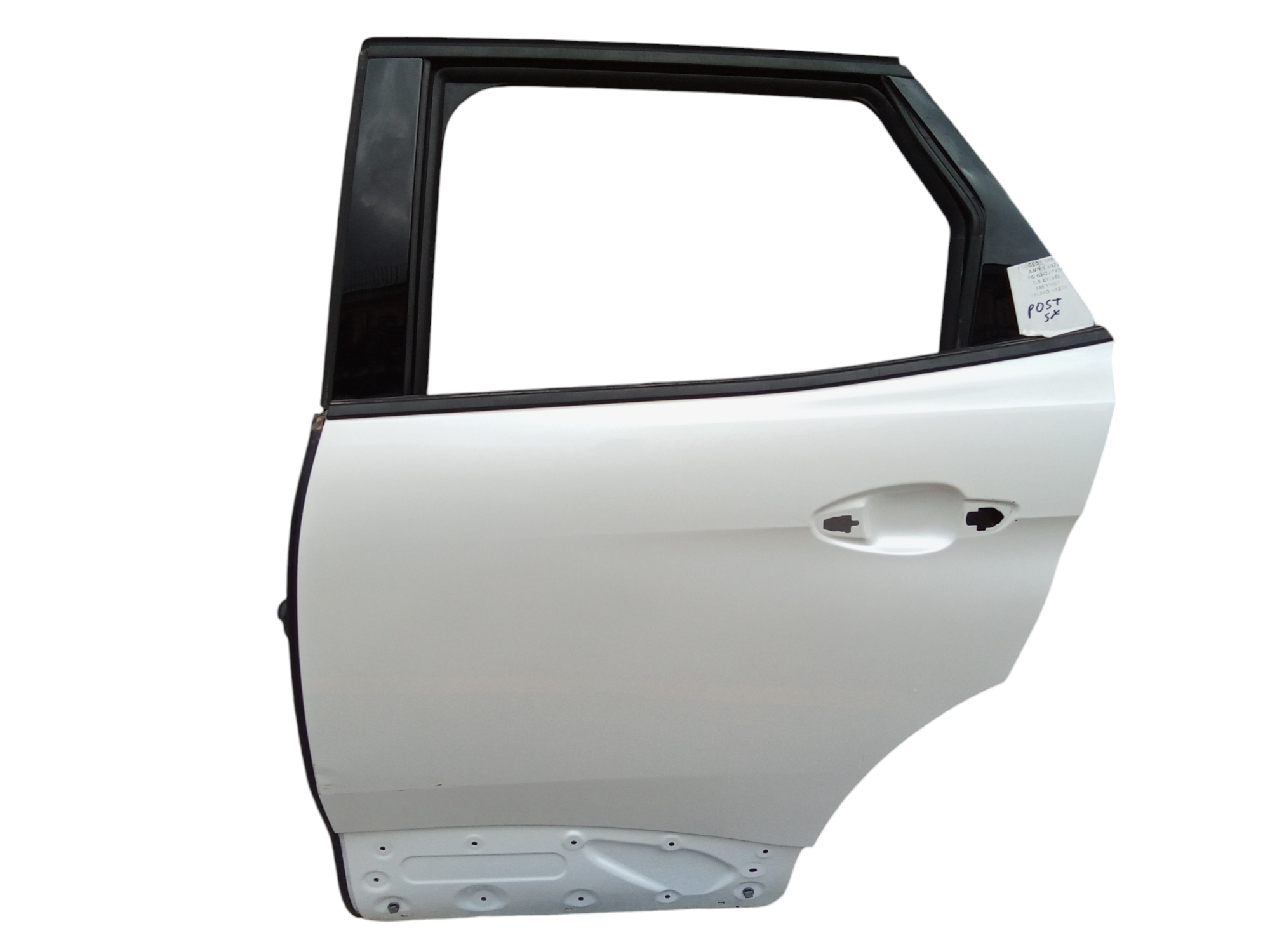 Portiera Posteriore Sinistra per Peugeot 3008 Serie (16>) (2016 - In produzione)