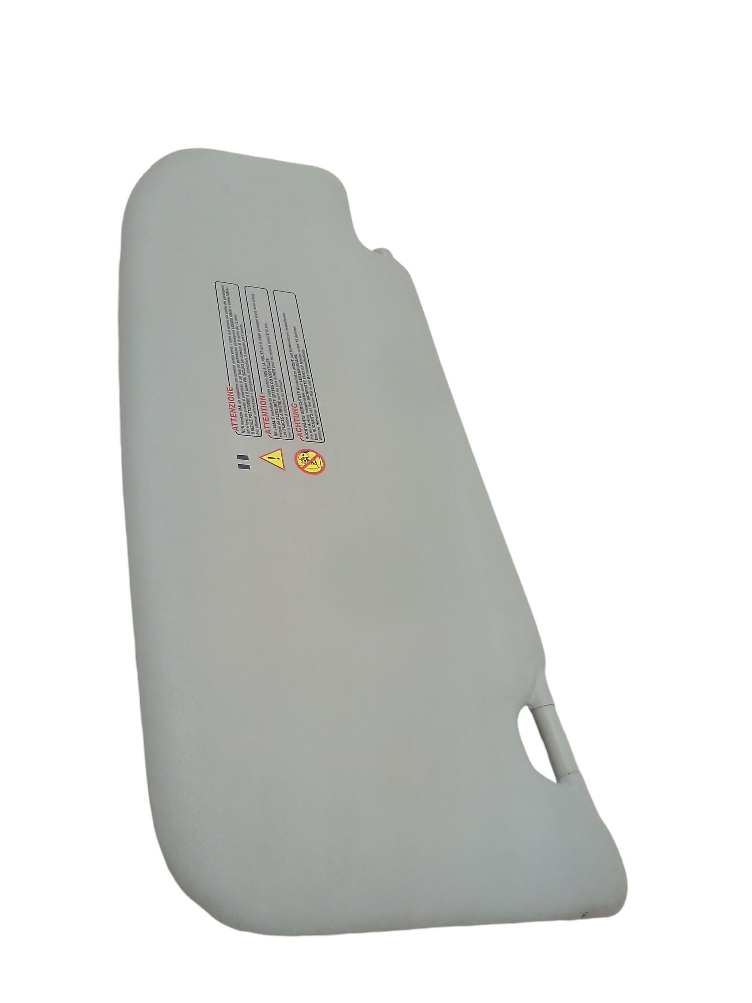 Parasole aletta Lato Passeggero per Nissan Qashqai 1 Serie (2006 - 2009)