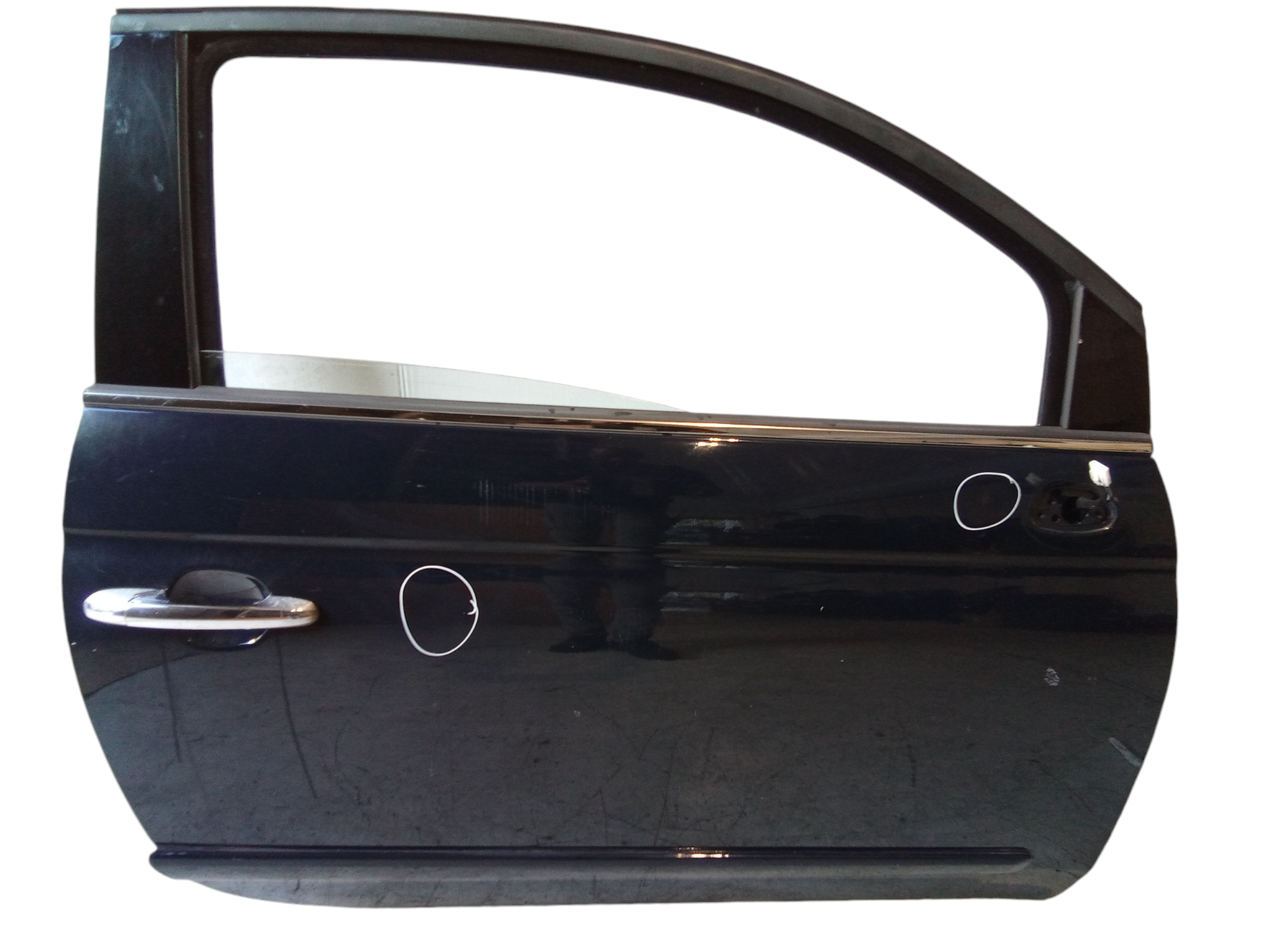 Portiera anteriore Destra per Fiat 500 Serie (07>14) (2007 - 2014)