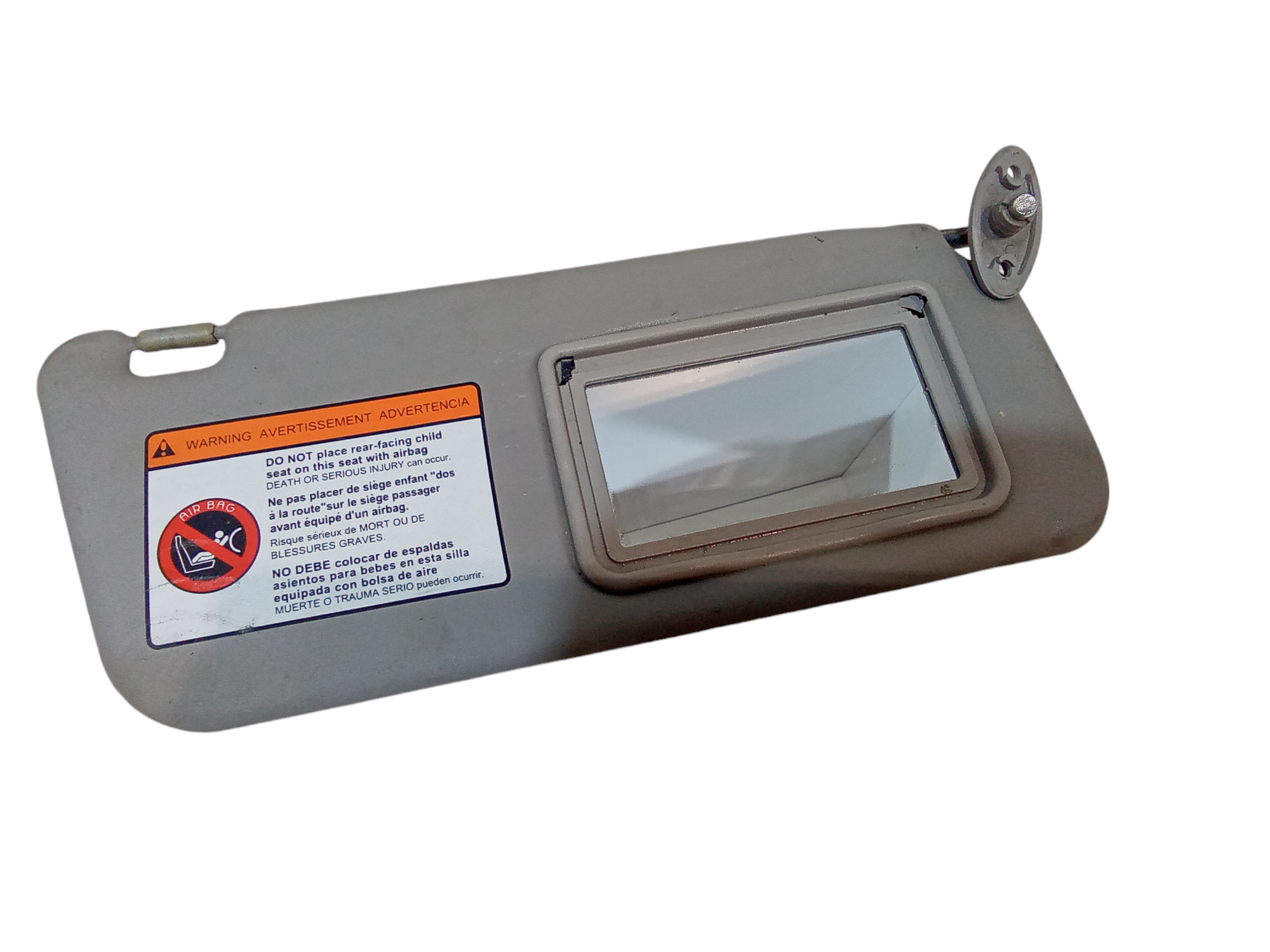 Parasole aletta Lato Passeggero per Chevrolet Matiz 3 Serie (2005 - 2007)