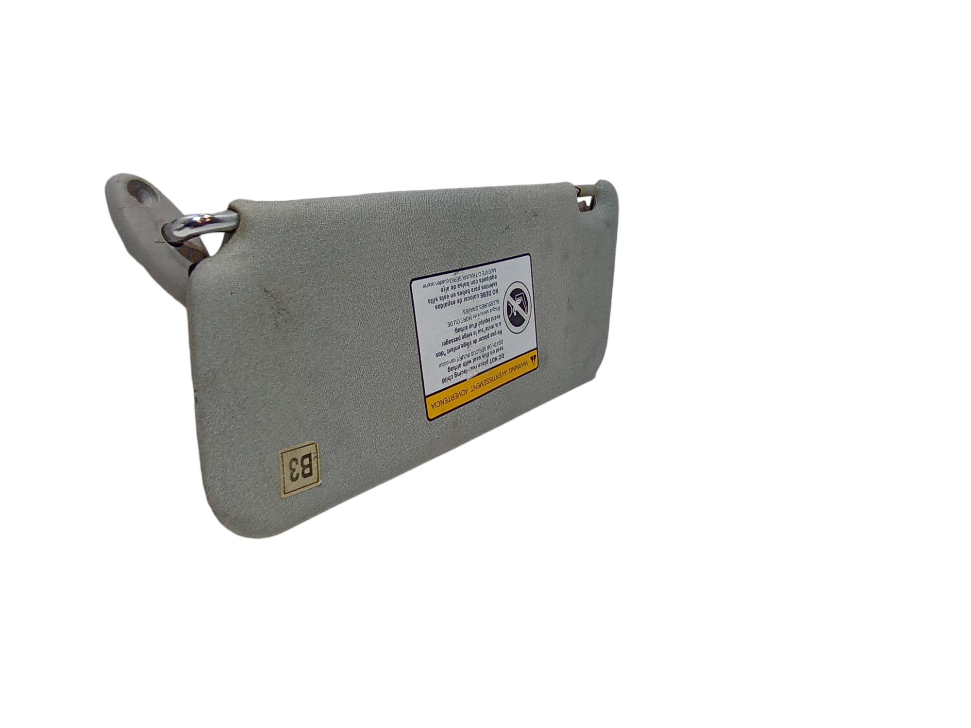 Parasole aletta Lato Passeggero per Chevrolet Matiz 3 Serie (2005 - 2007)