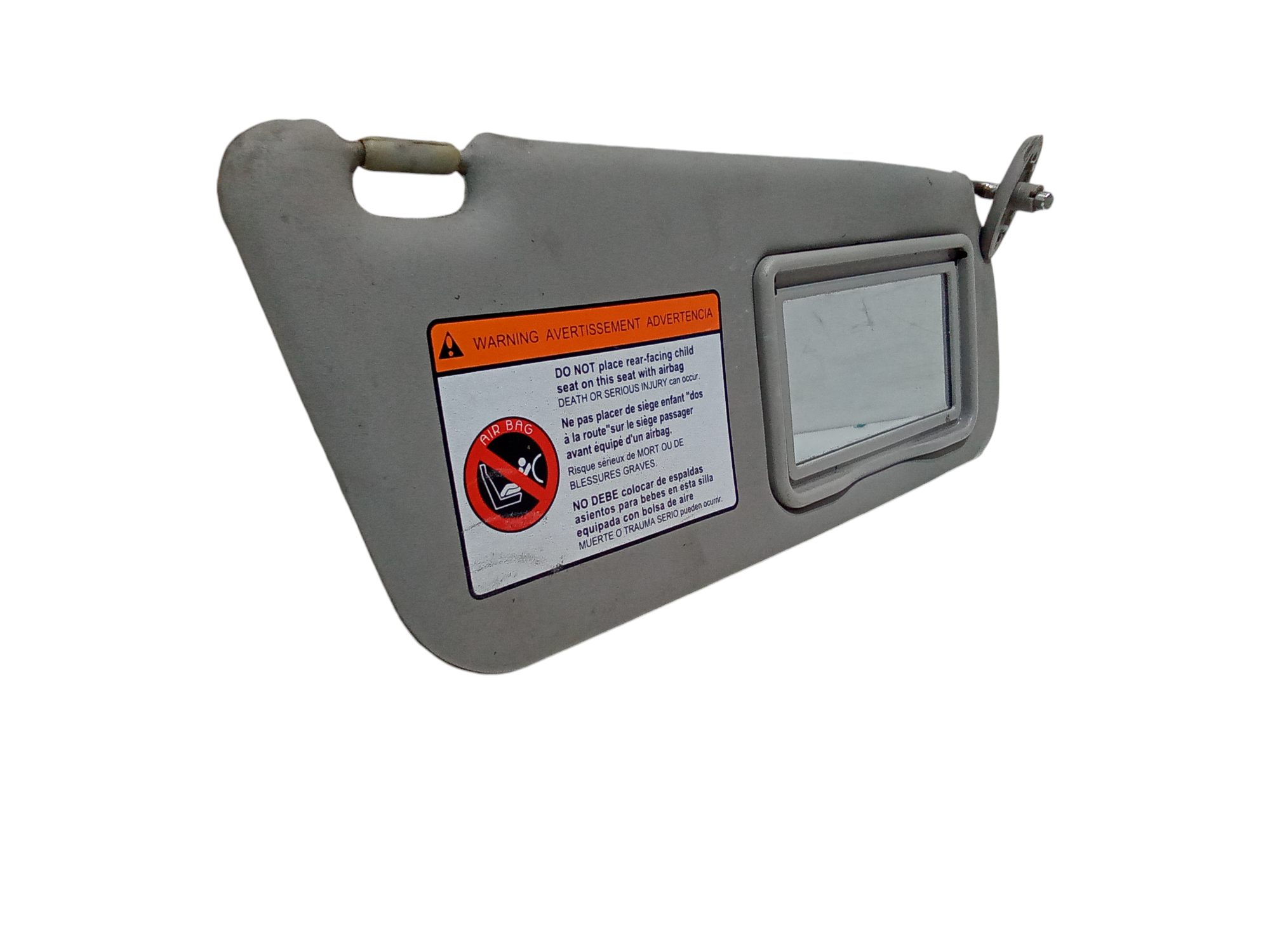 Parasole aletta Lato Passeggero per Chevrolet Matiz 3 Serie (2005 - 2007)