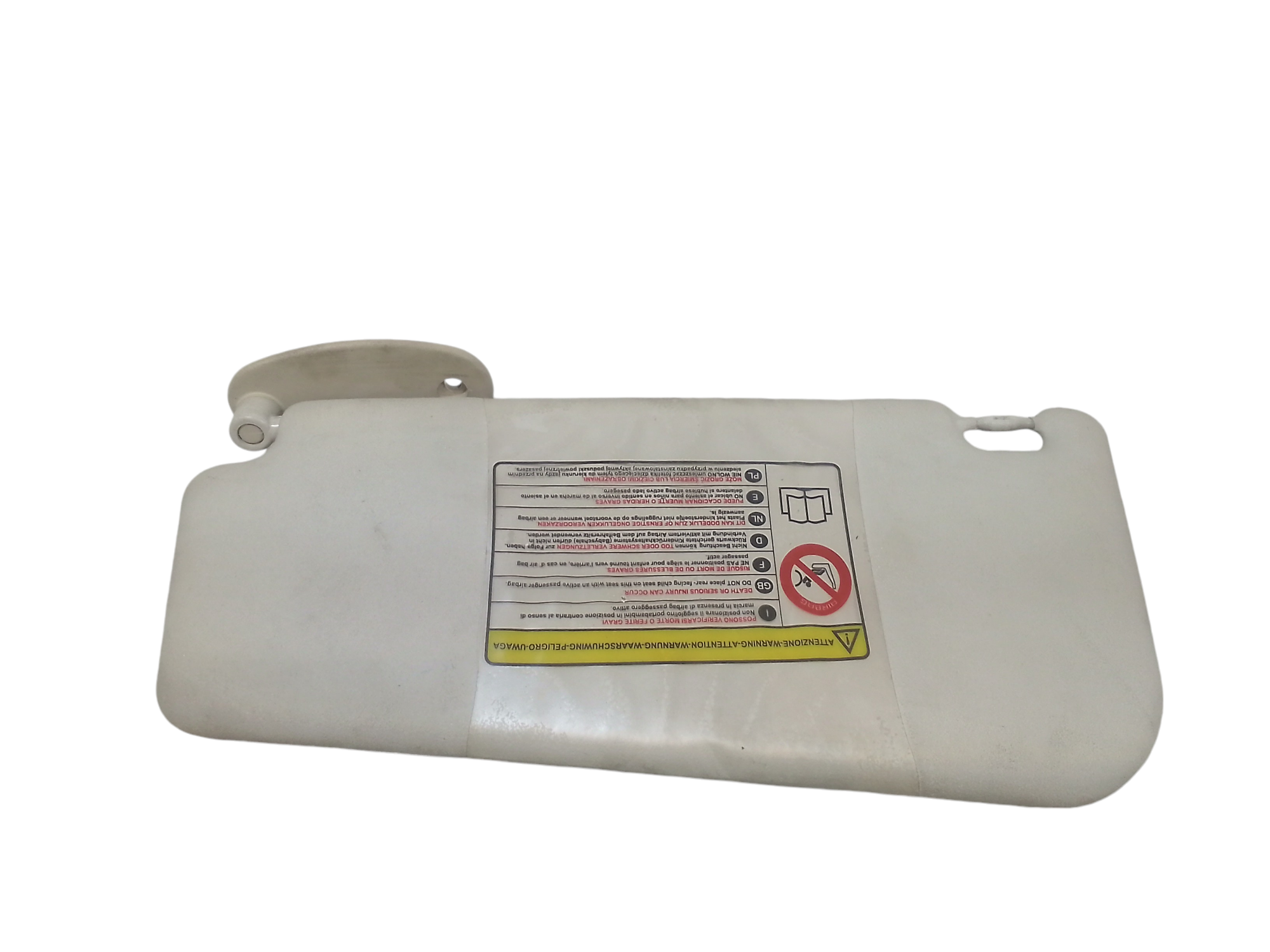 Parasole aletta Lato Passeggero per Fiat Grande Punto 1 Serie (2005 - 2008)